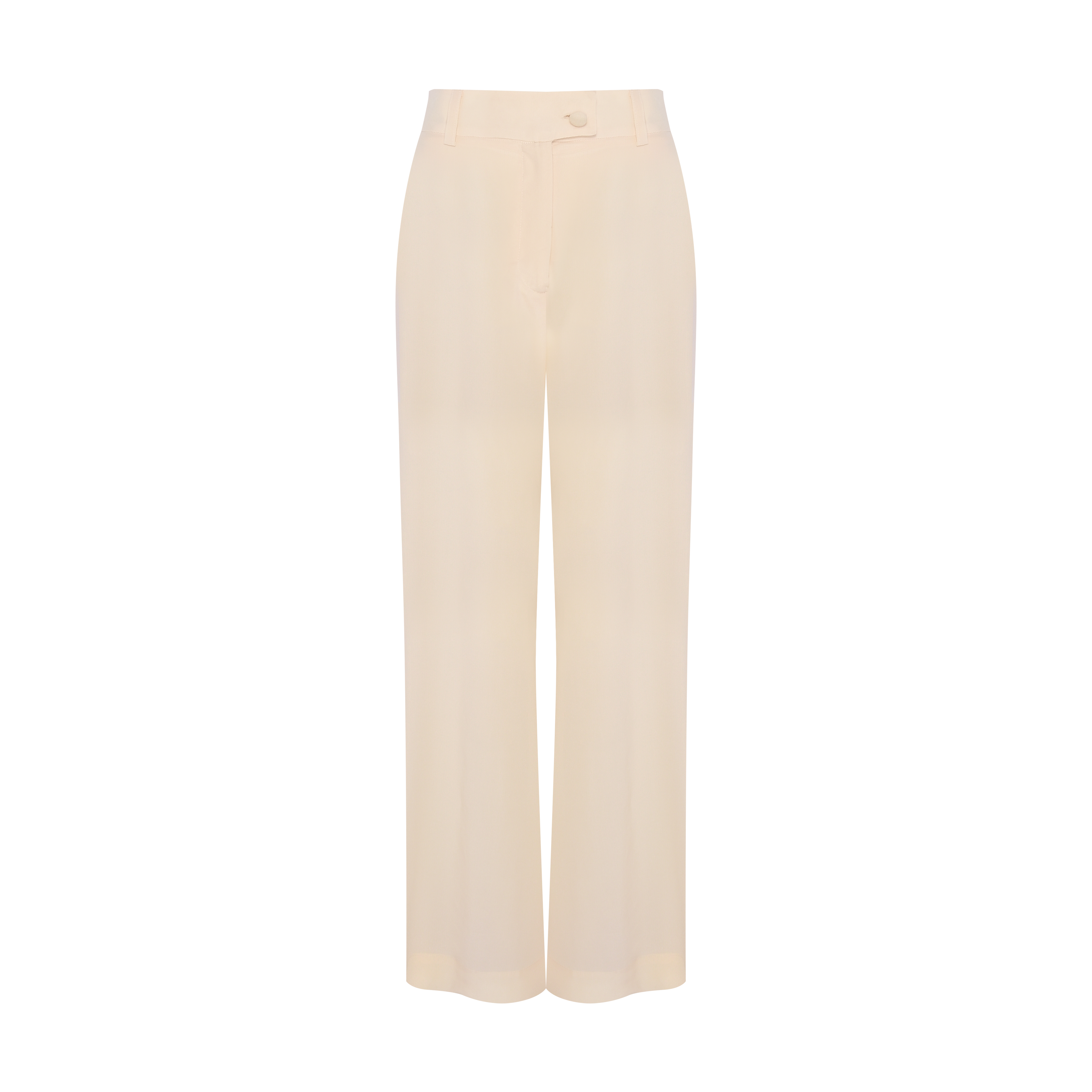 CALÇA PANTALONA LINHO OFF-WHITE