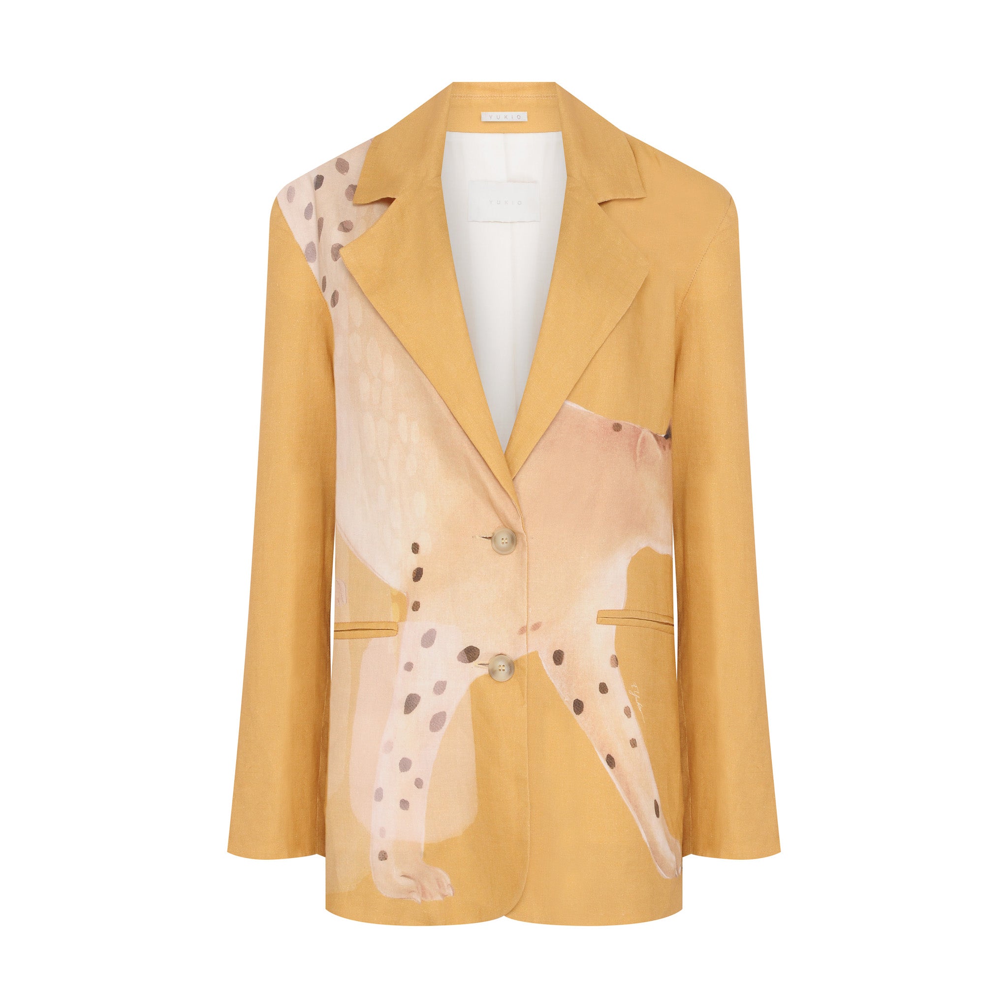 BLAZER LINHO GUEPARDO AMARELO