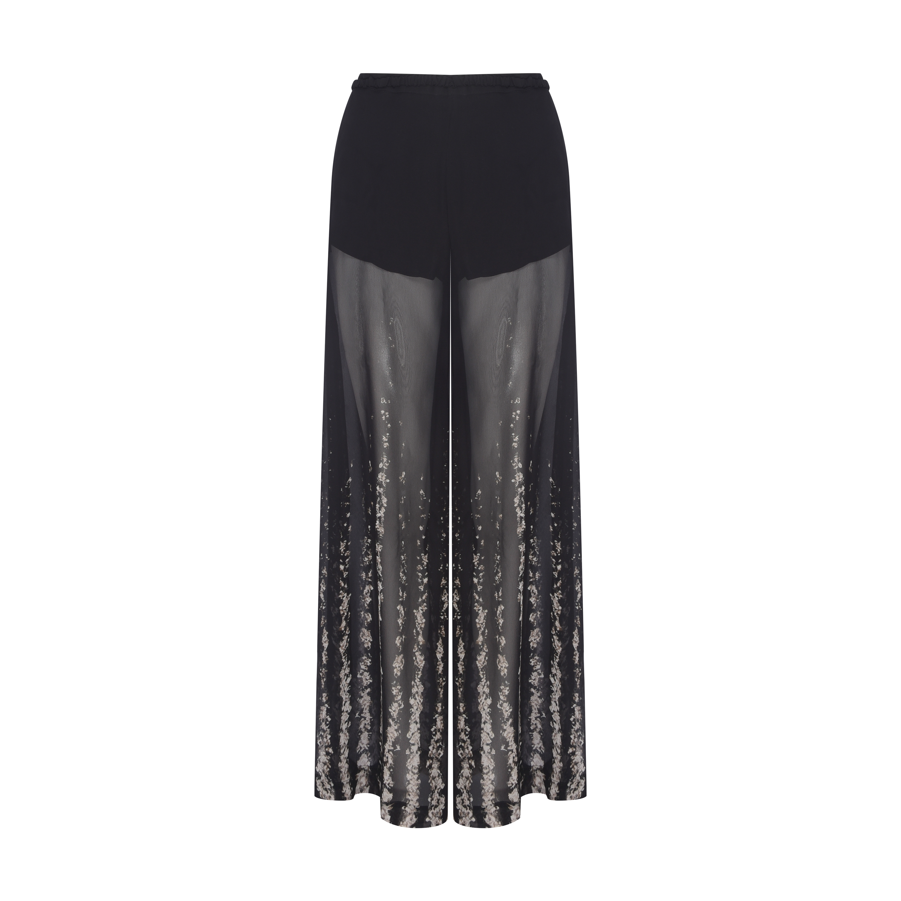 CALÇA PANTALONA GGT DETALHE COS BOLHAS PRETO