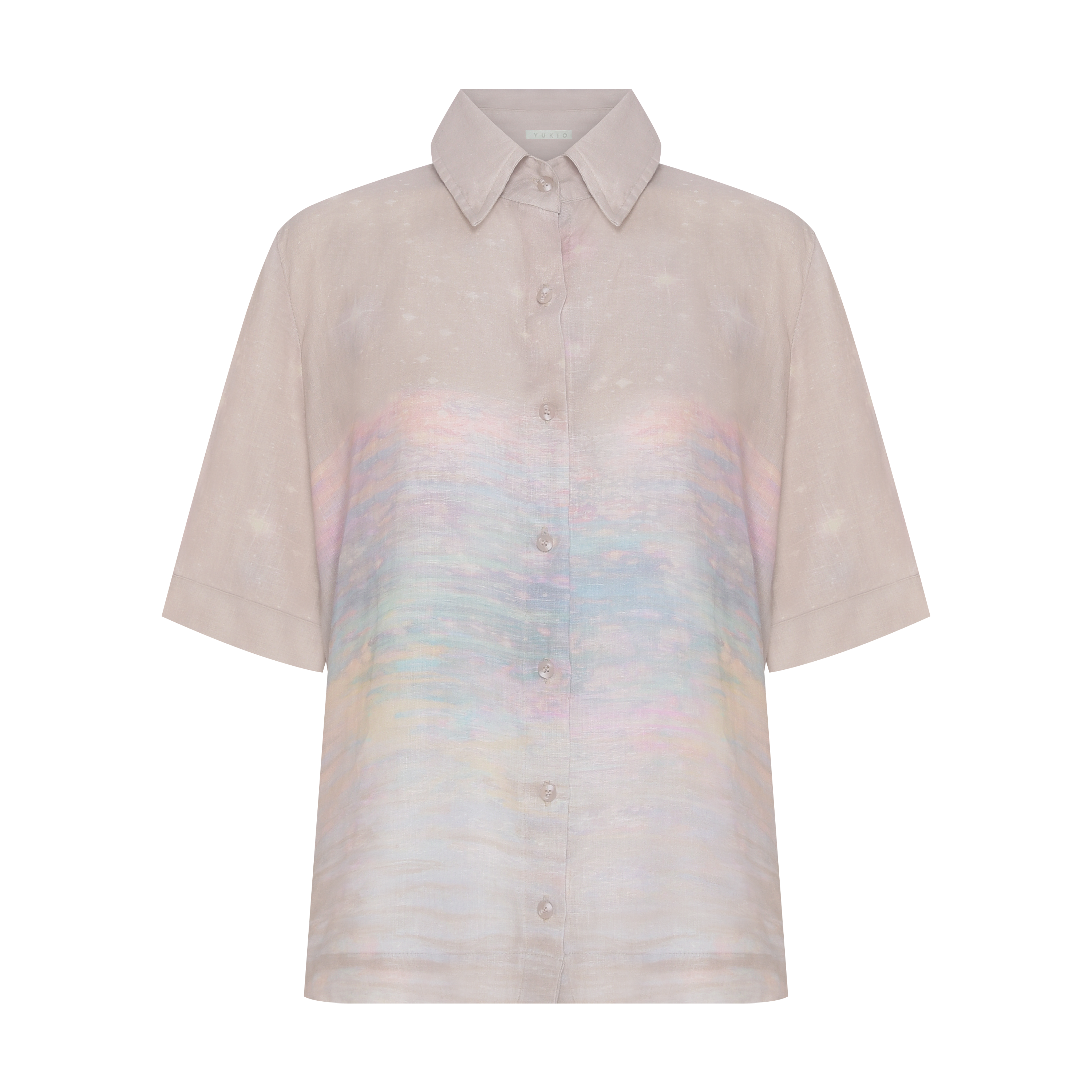 CAMISA MANGA CURTA (COBRADOR) OVO BEGE