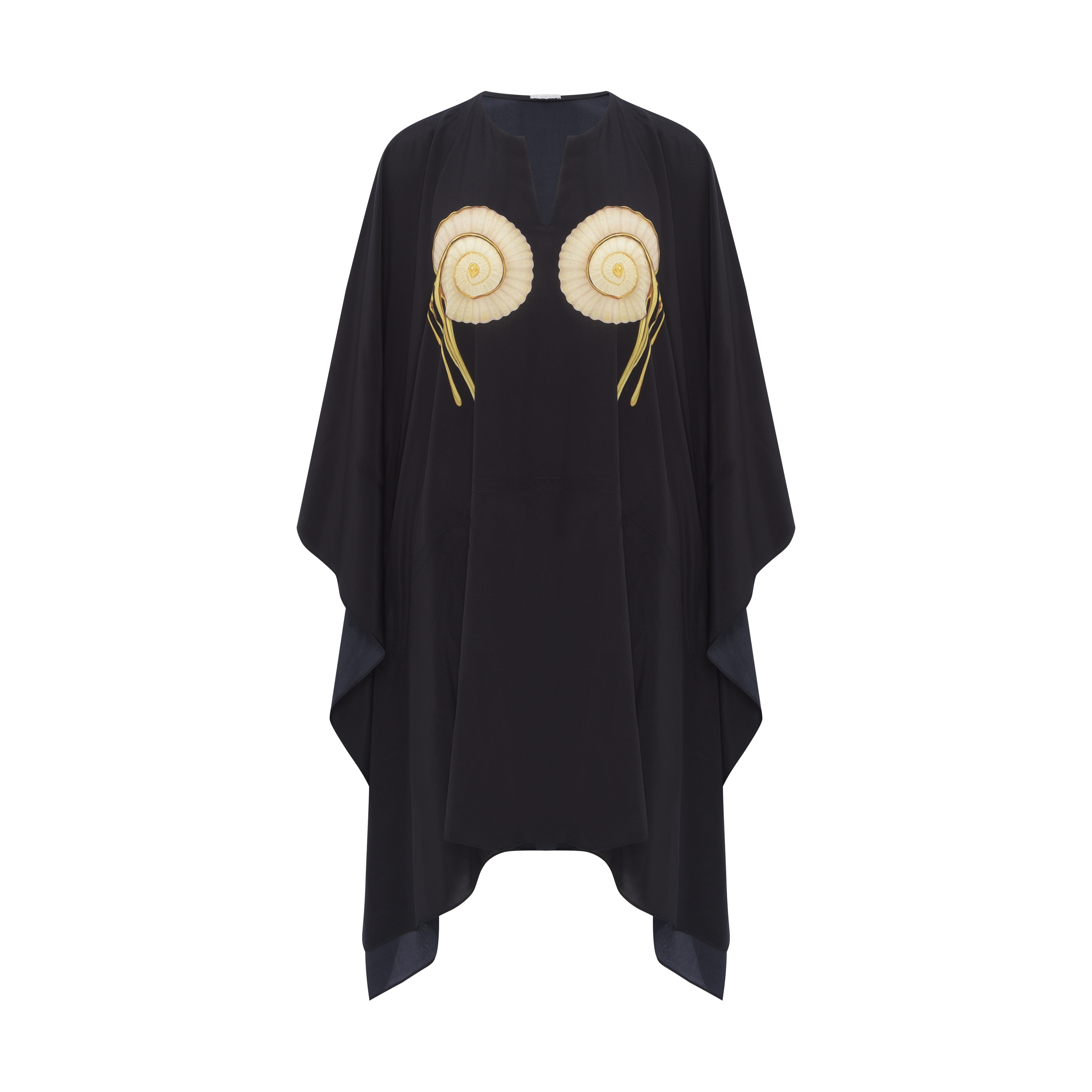 KAFTAN CURTO CARACOL PRETO