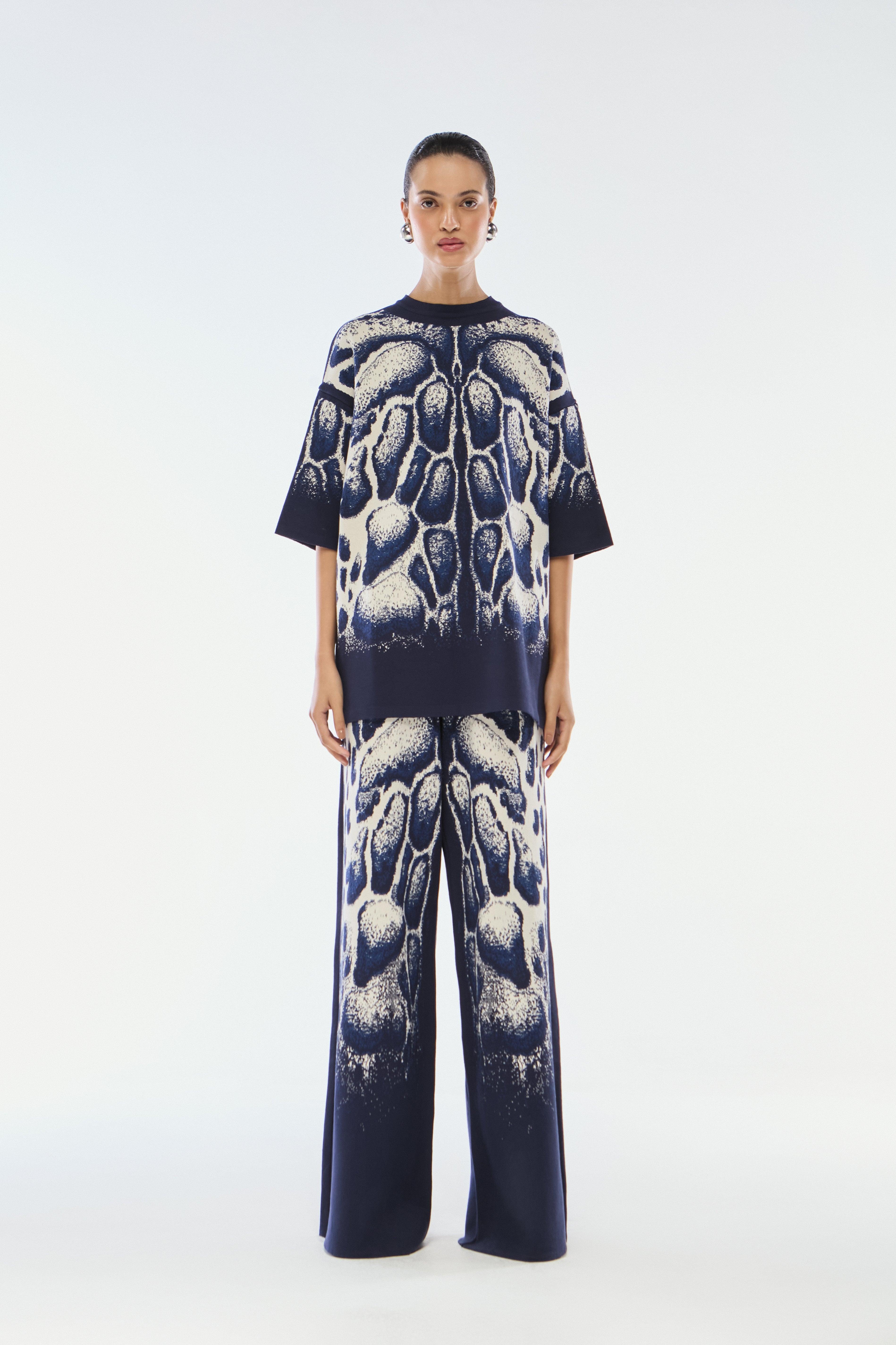 CALÇA PANTALONA TRICOT SKIN INDIGO