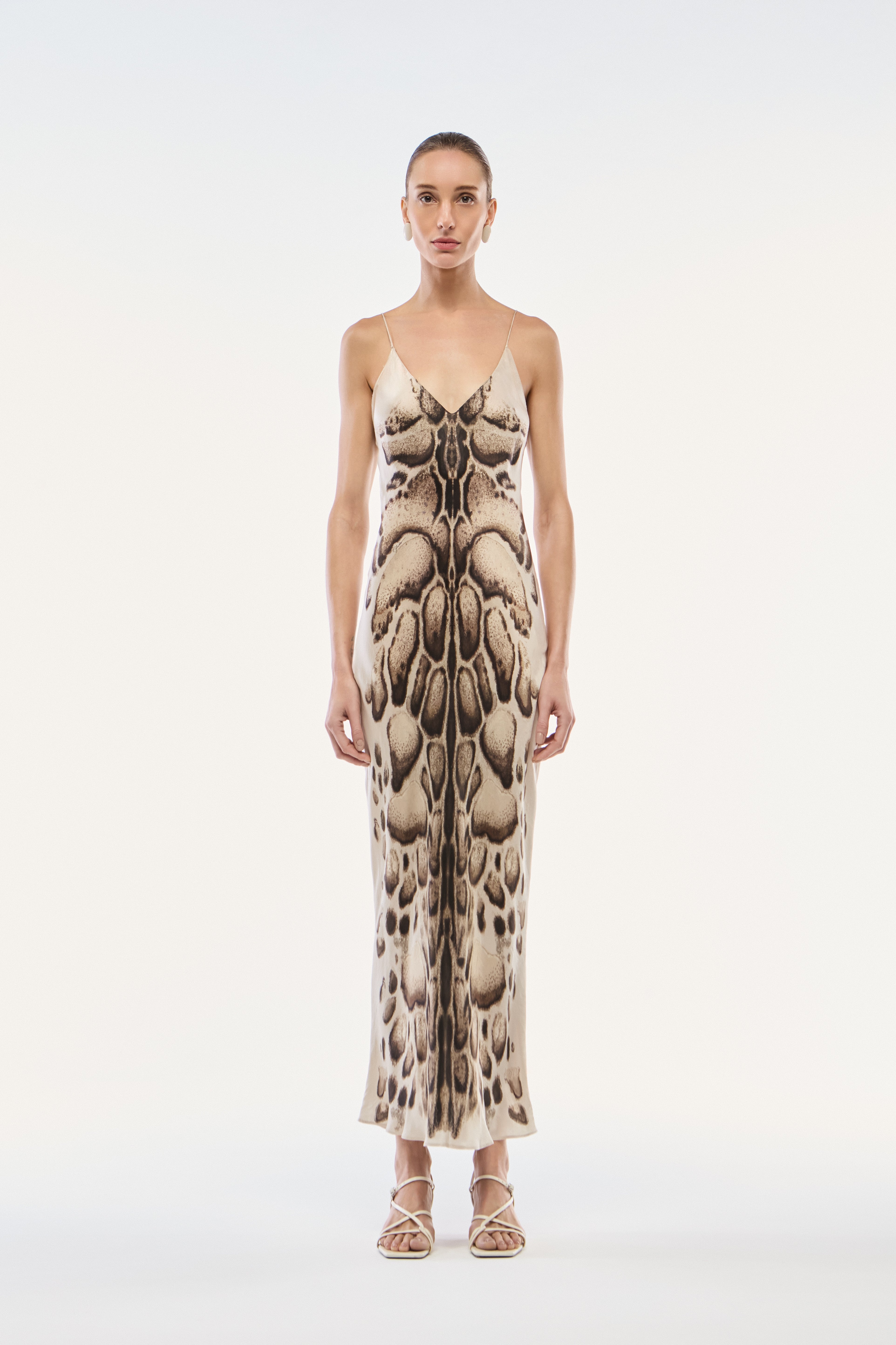 SLIP DRESS CETIM DE SEDA SKIN NATURAL