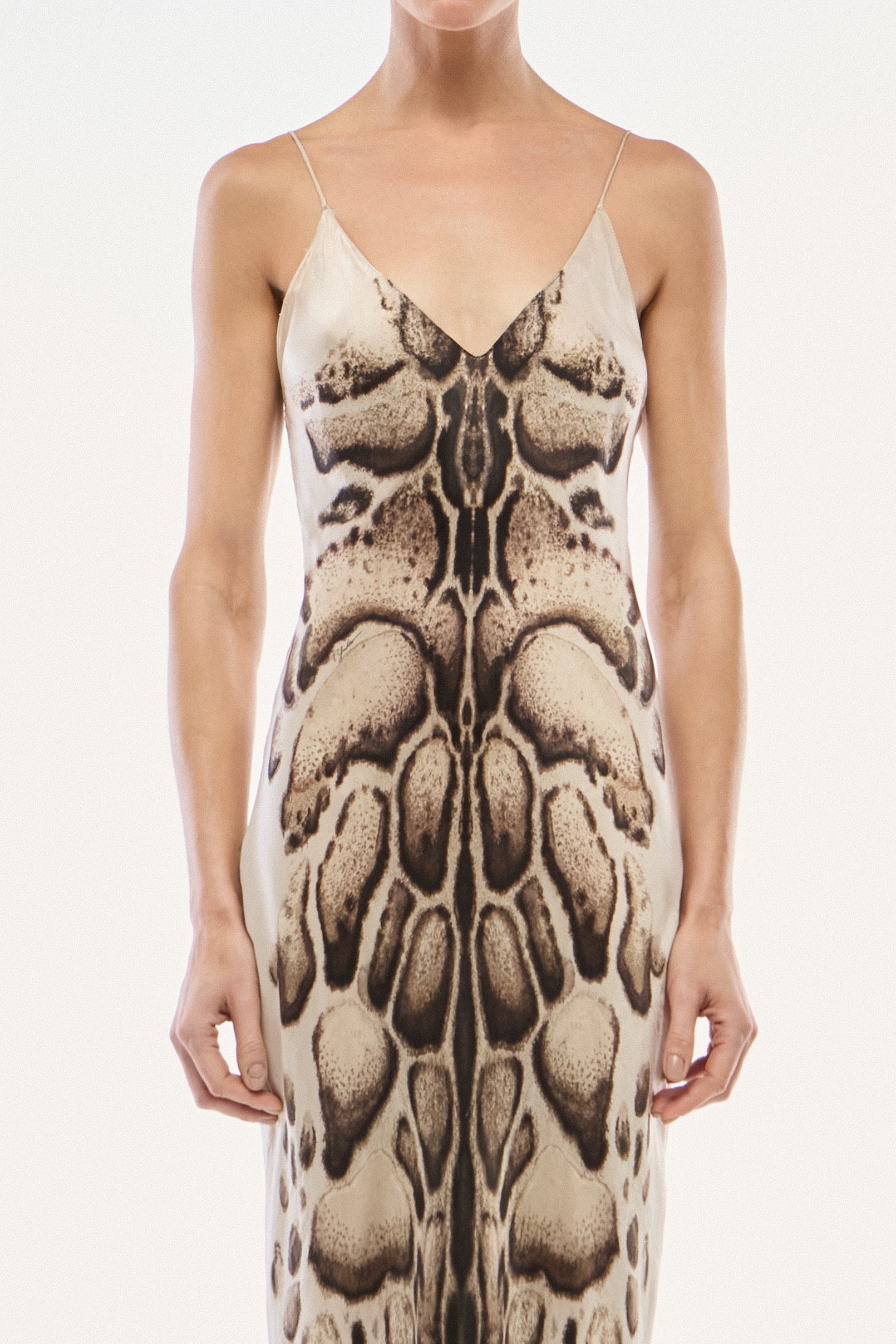 SLIP DRESS CETIM DE SEDA SKIN NATURAL