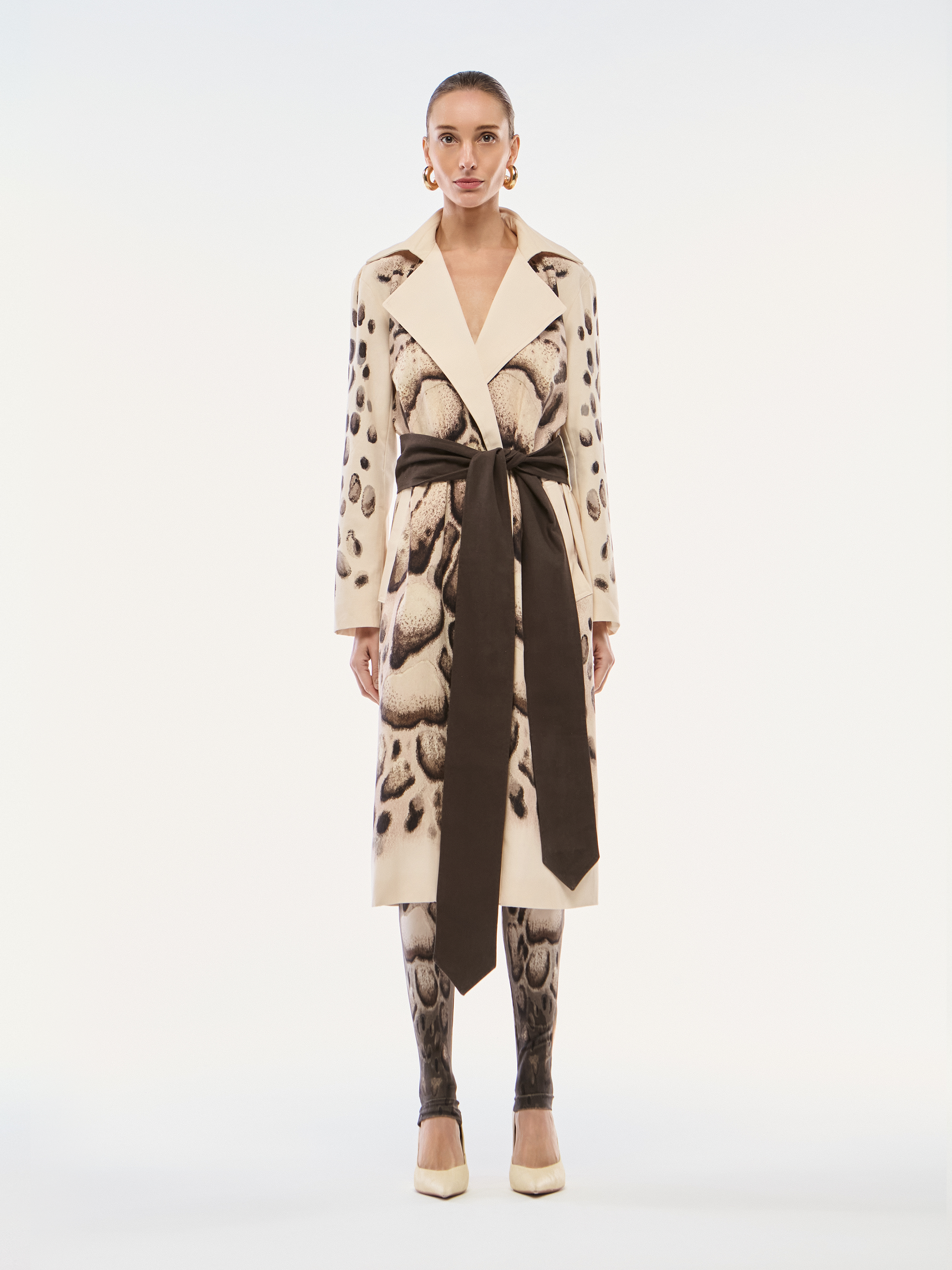 TRENCH COAT ALFAIATARIA SKIN NATURAL