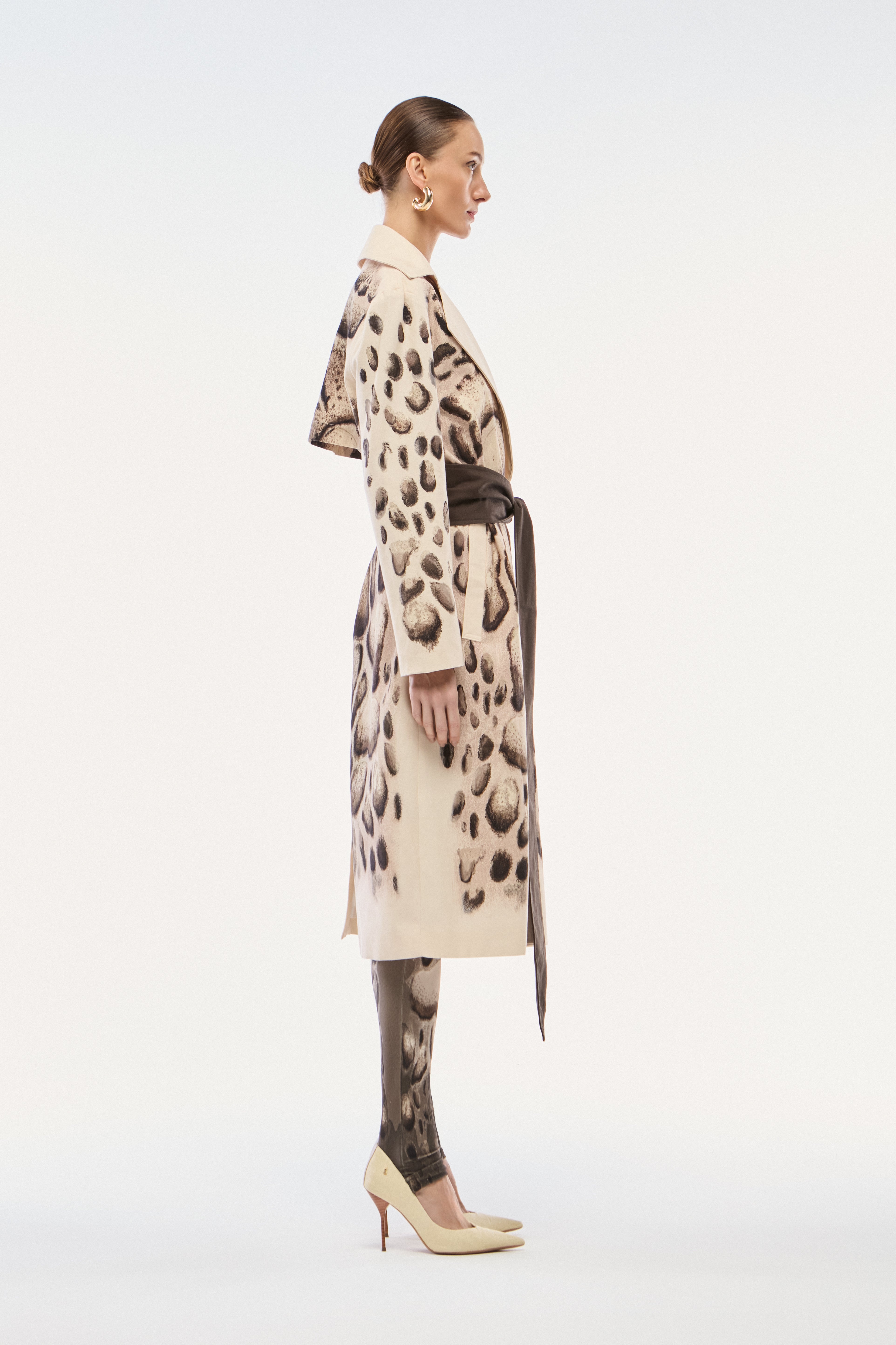 TRENCH COAT ALFAIATARIA SKIN NATURAL