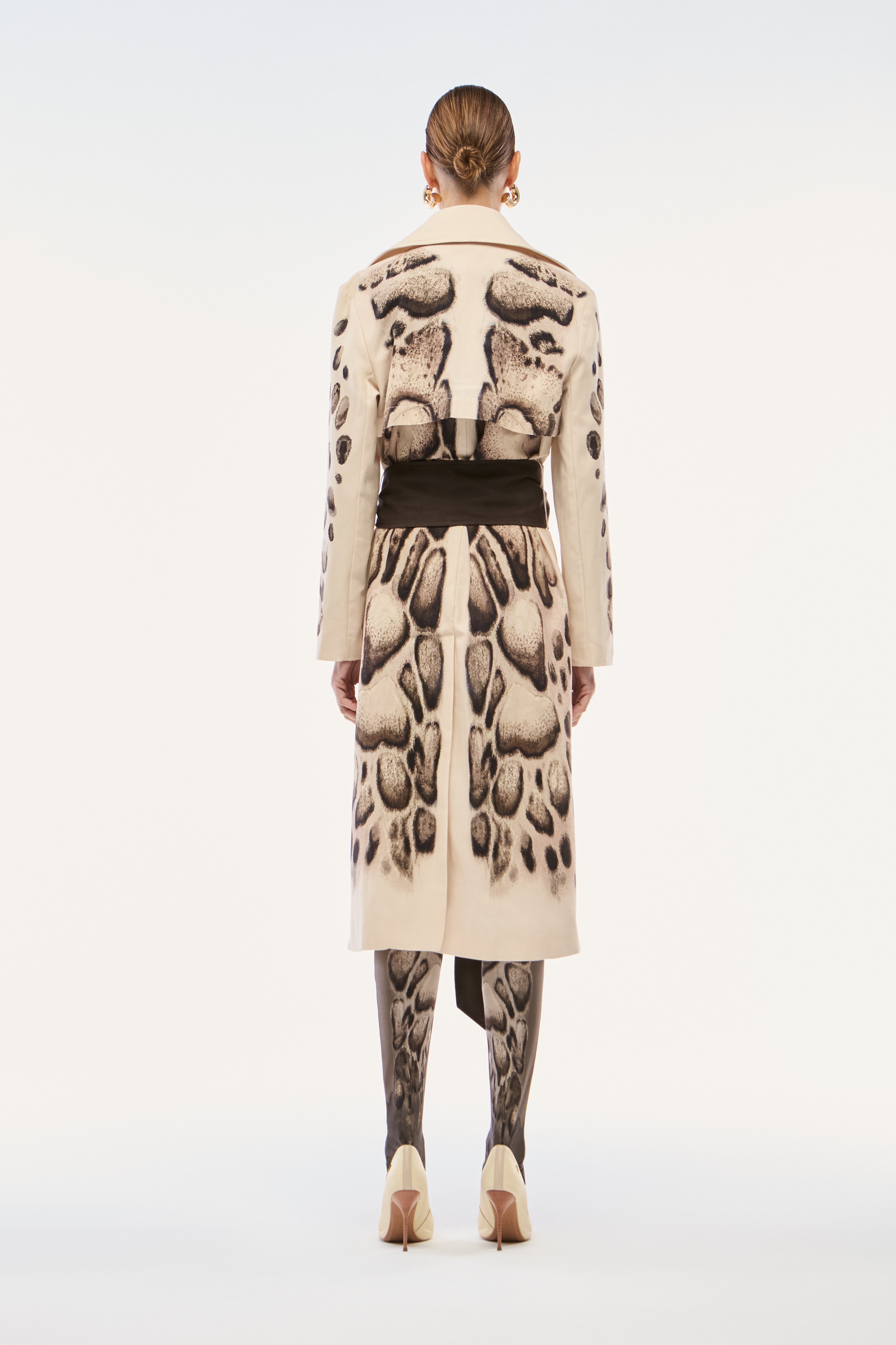 TRENCH COAT ALFAIATARIA SKIN NATURAL