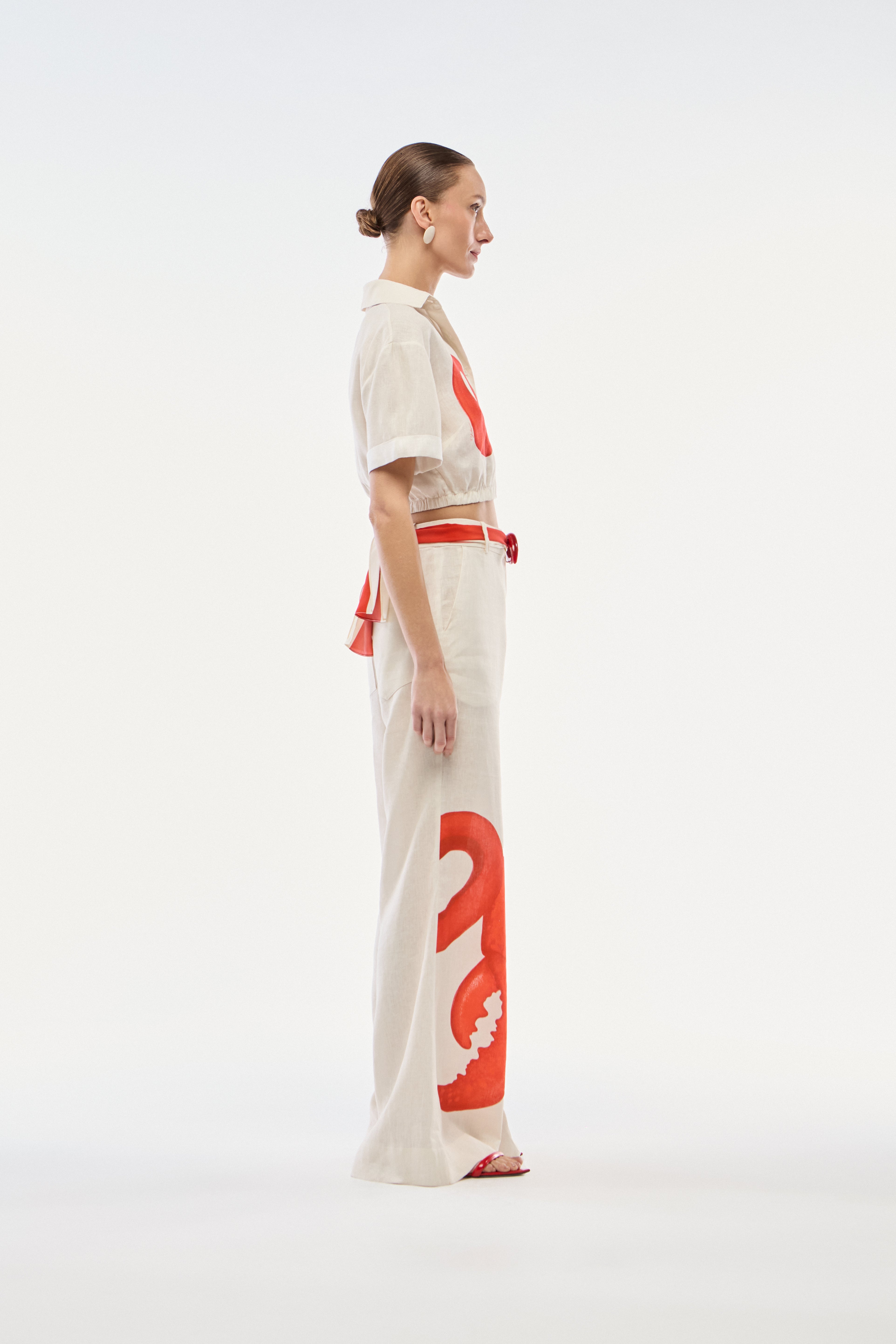 CALÇA PANTALONA LINHO LOBSTER