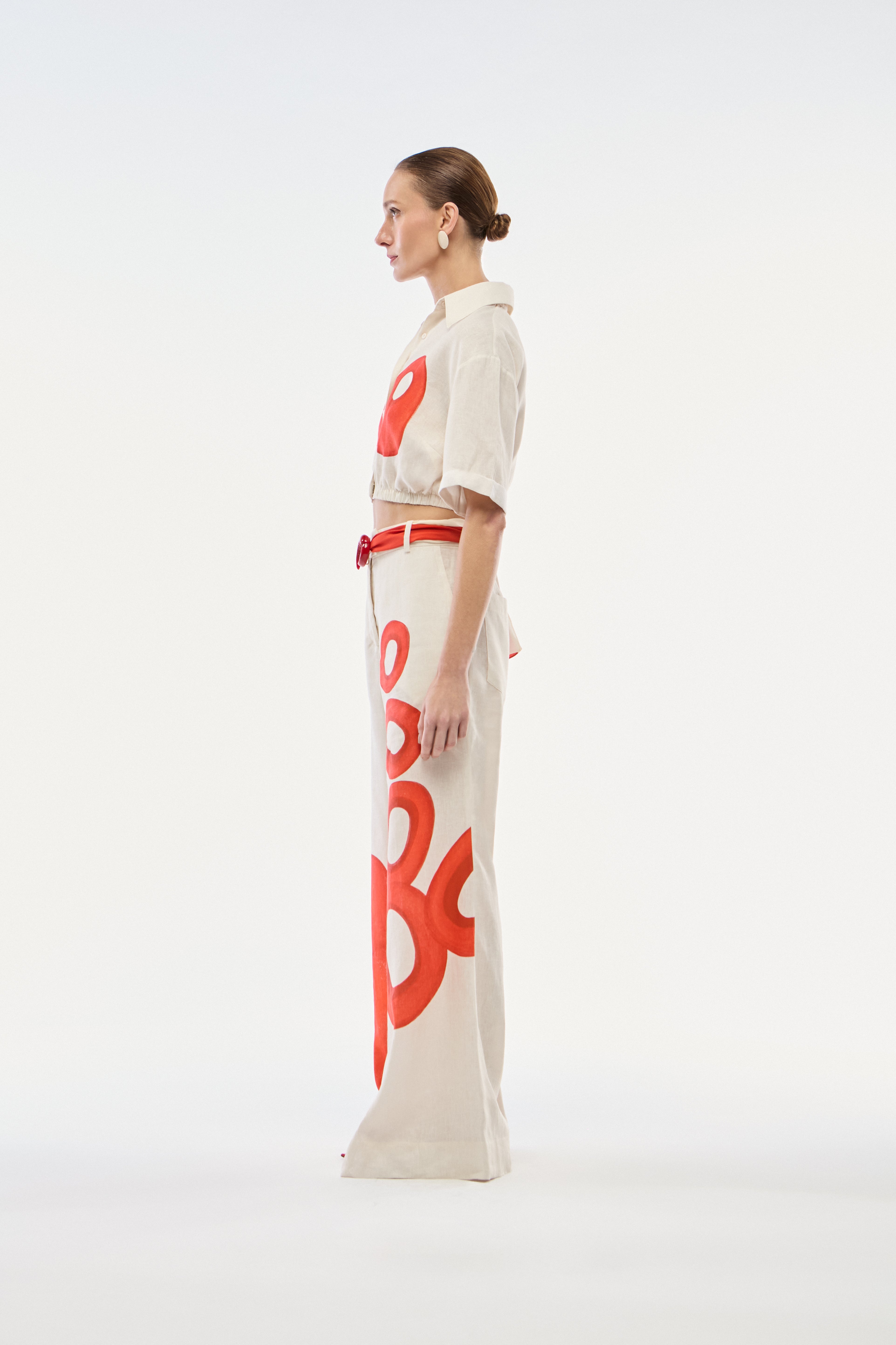 CALÇA PANTALONA LINHO LOBSTER