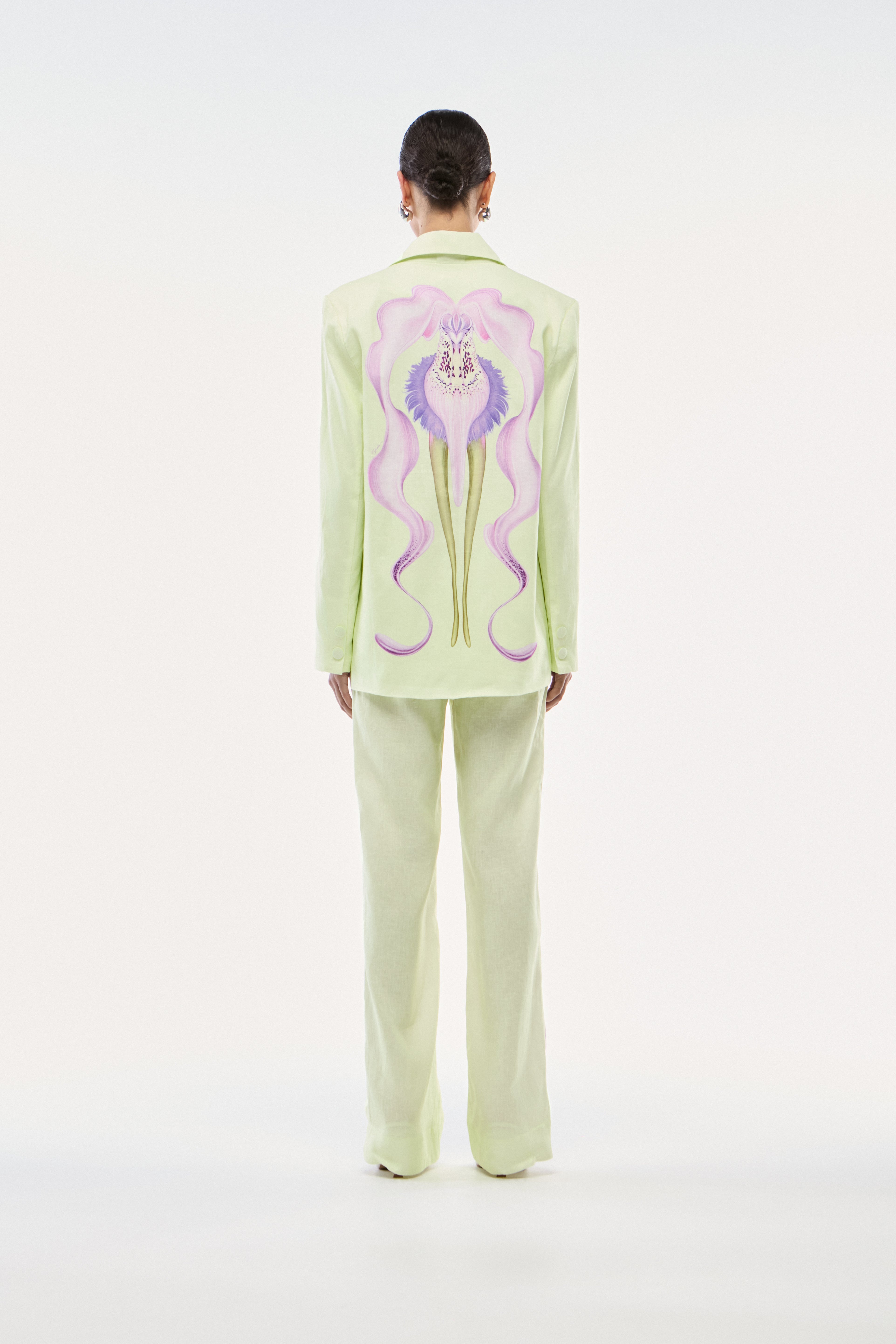 BLAZER LINHO FLORAL CITRUS