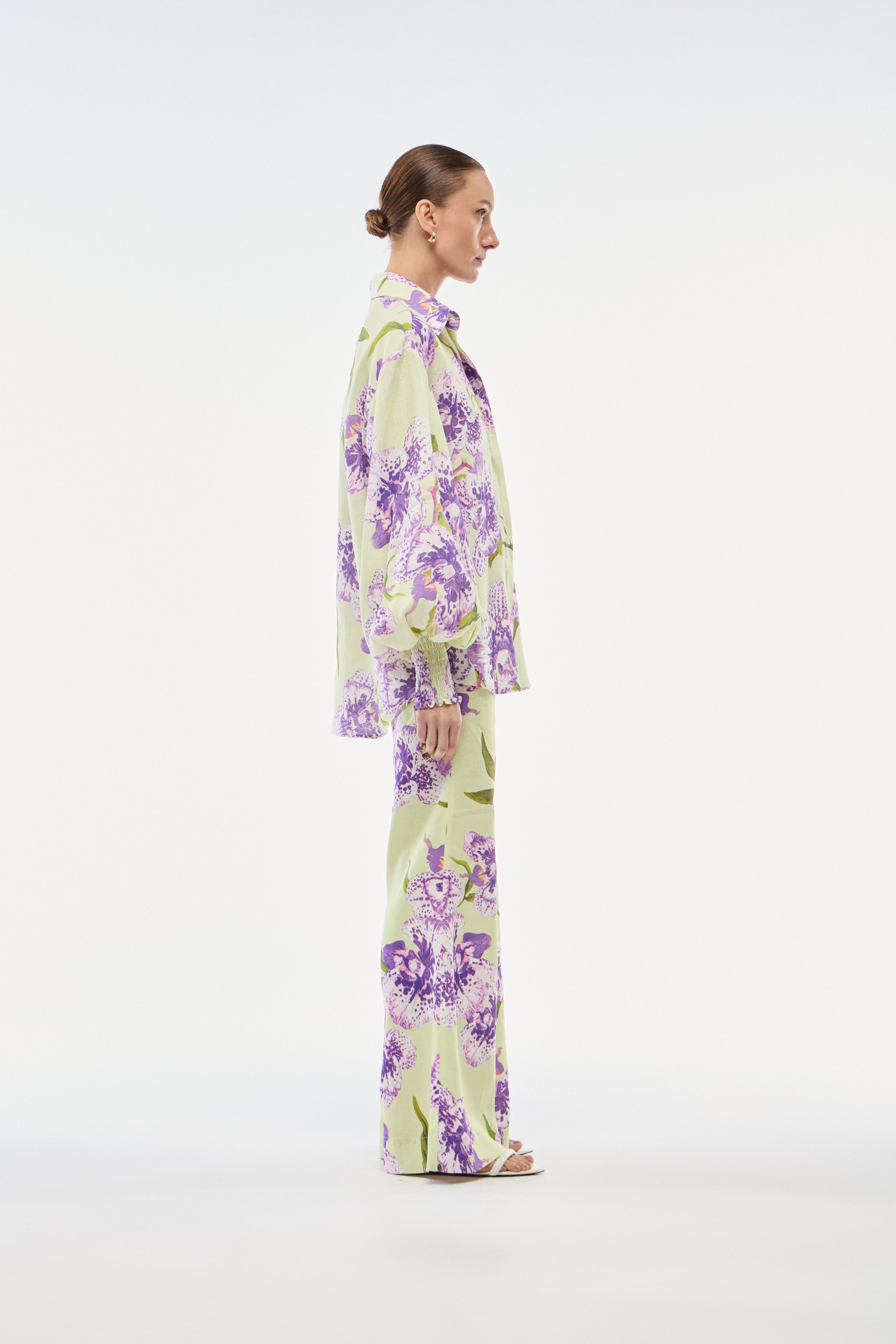 CALÇA PANTALONA LINHO ORQUÍDEA