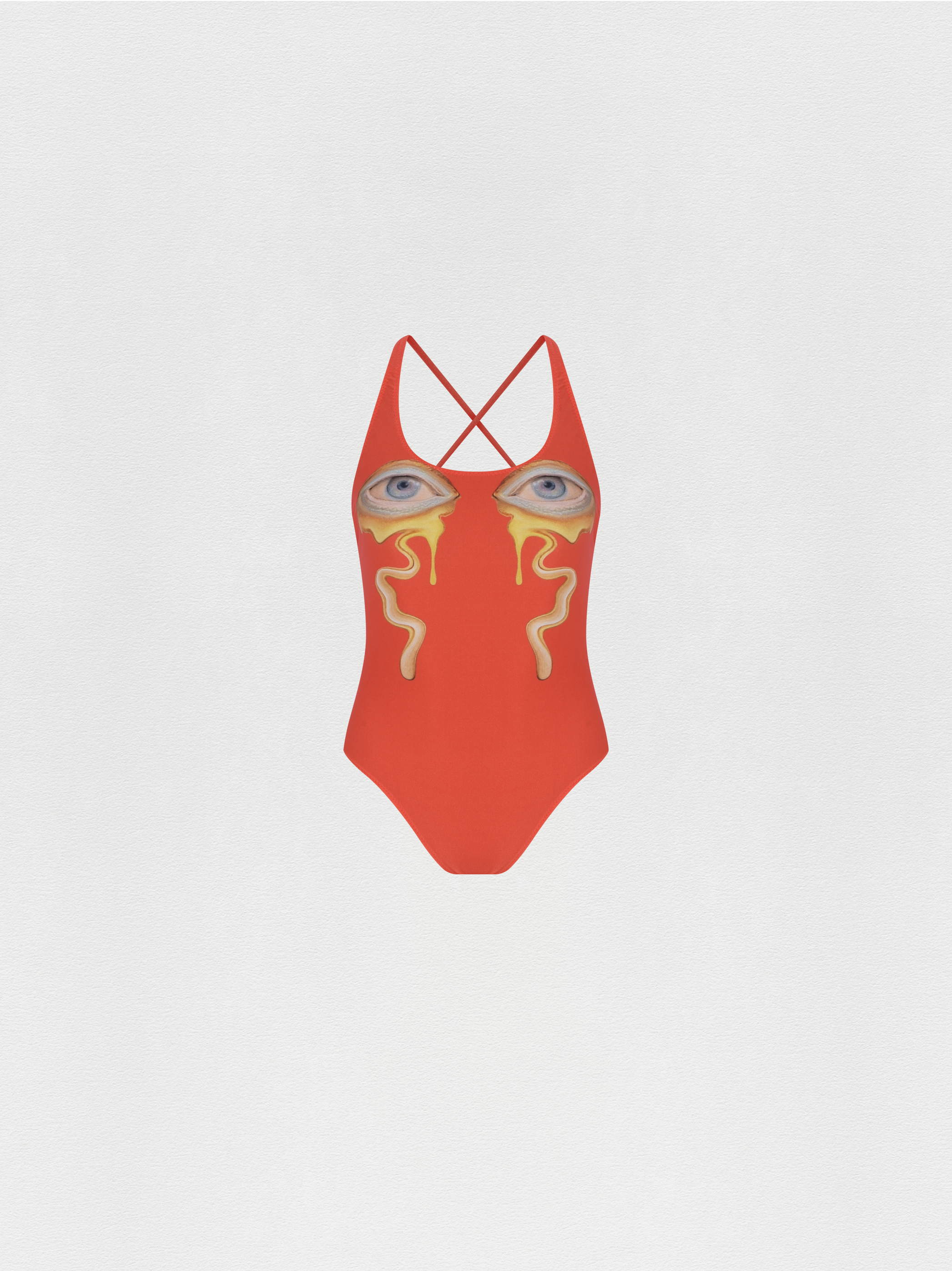 MAIÔ CAVADO MELTED EYES VERMELHO