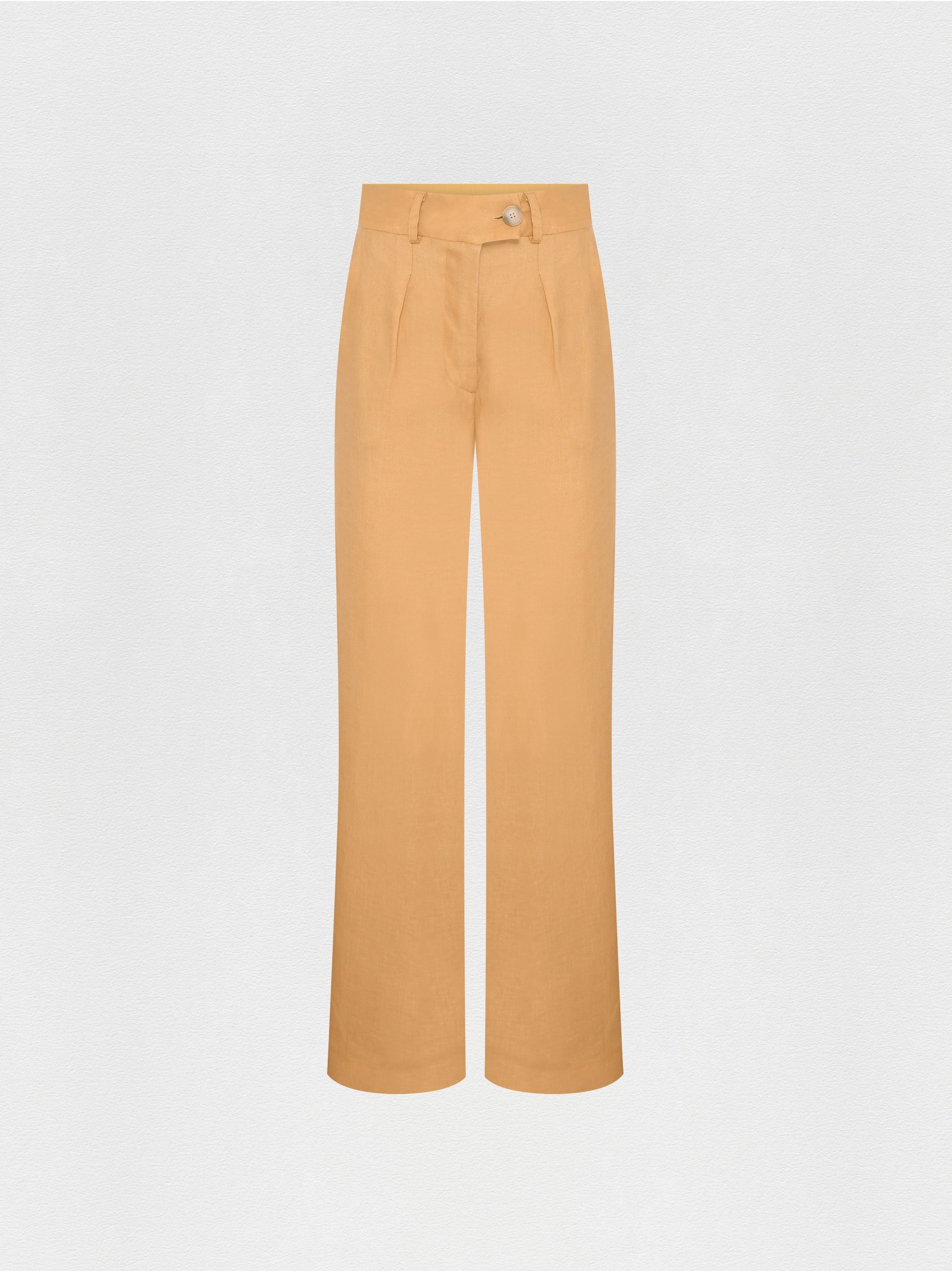 CALÇA PANTALONA LINHO GUEPARDO AMARELO