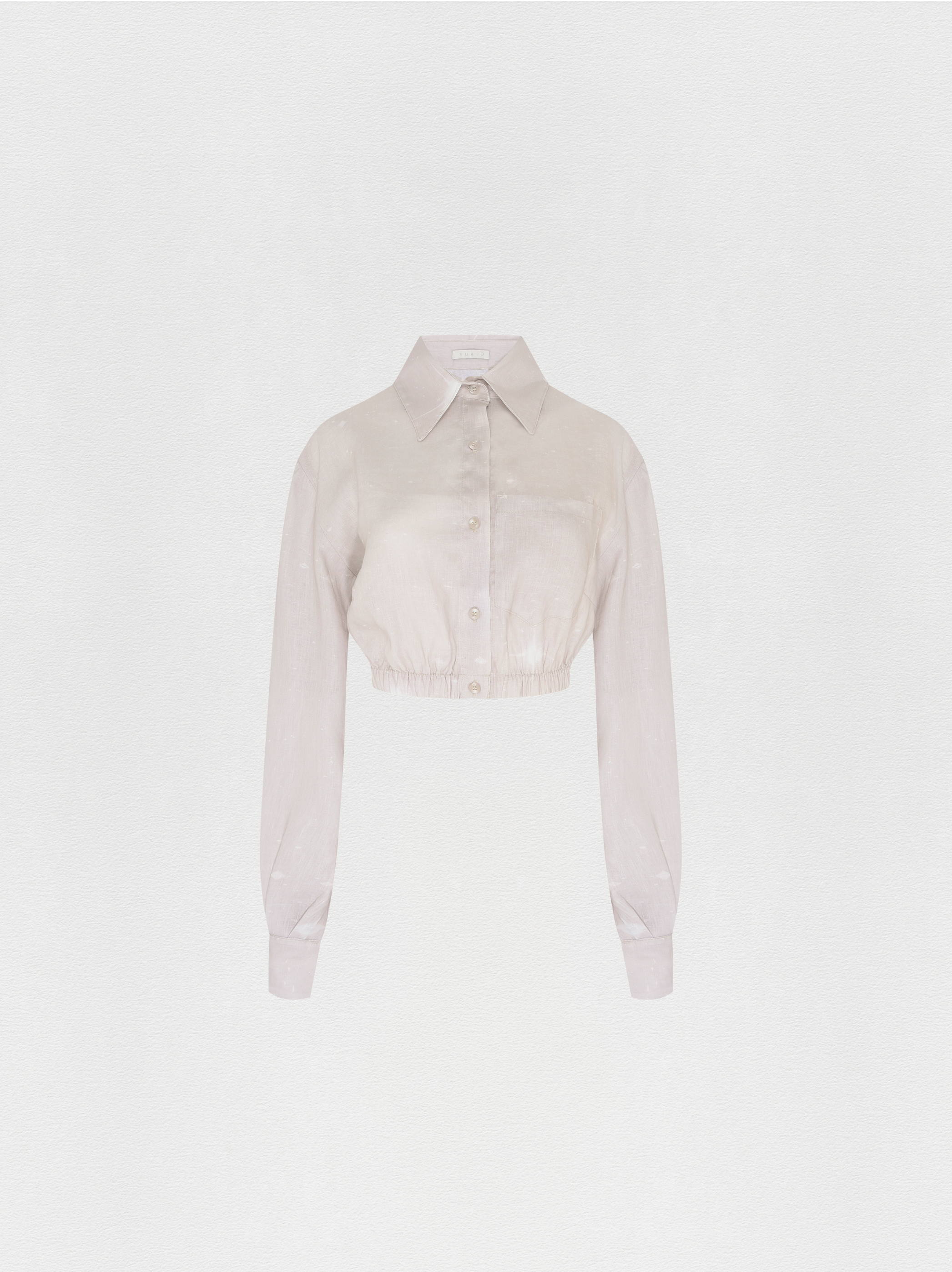 CAMISA CROPPED LINHO OVO
