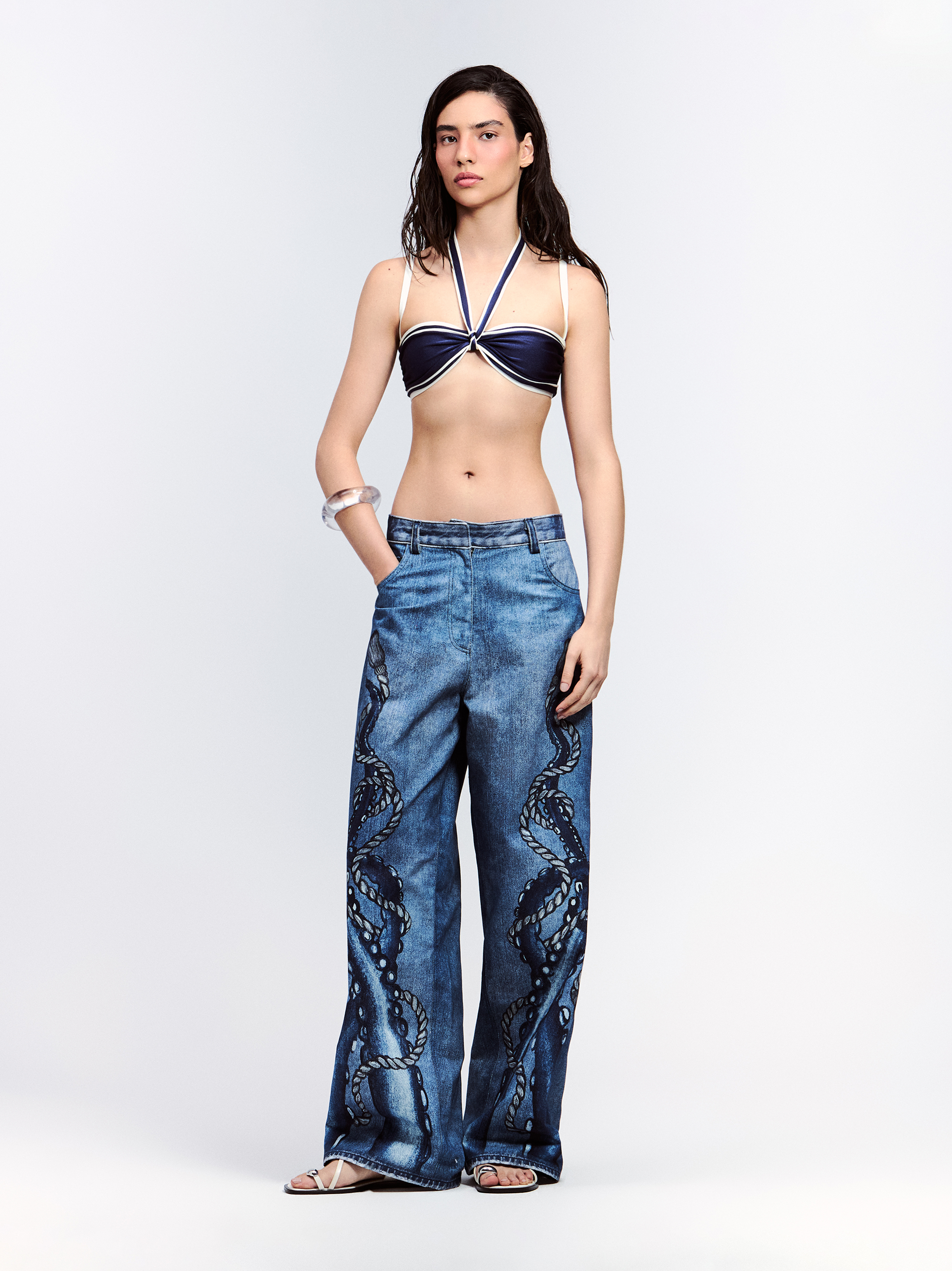 CALÇA PANTALONA JEANS POLVO