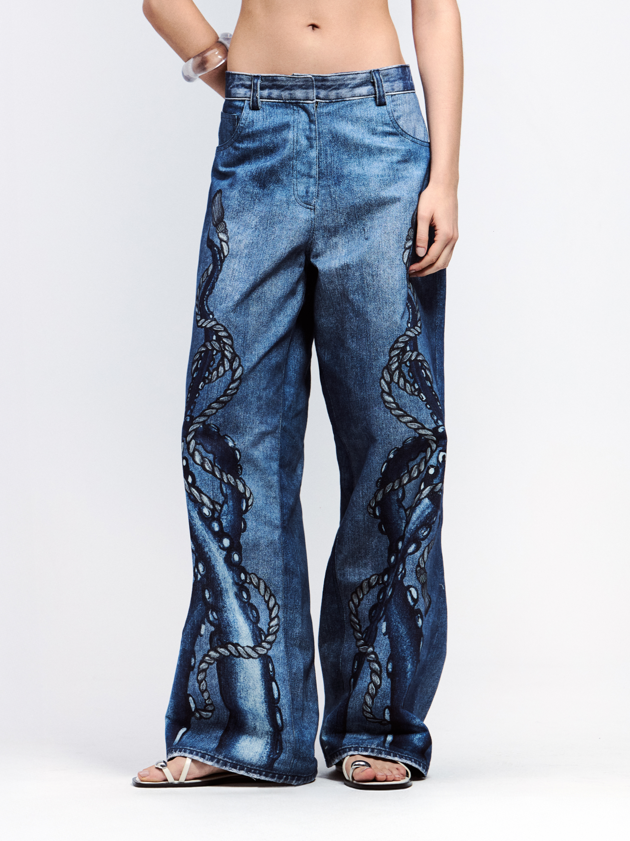 CALÇA PANTALONA JEANS POLVO