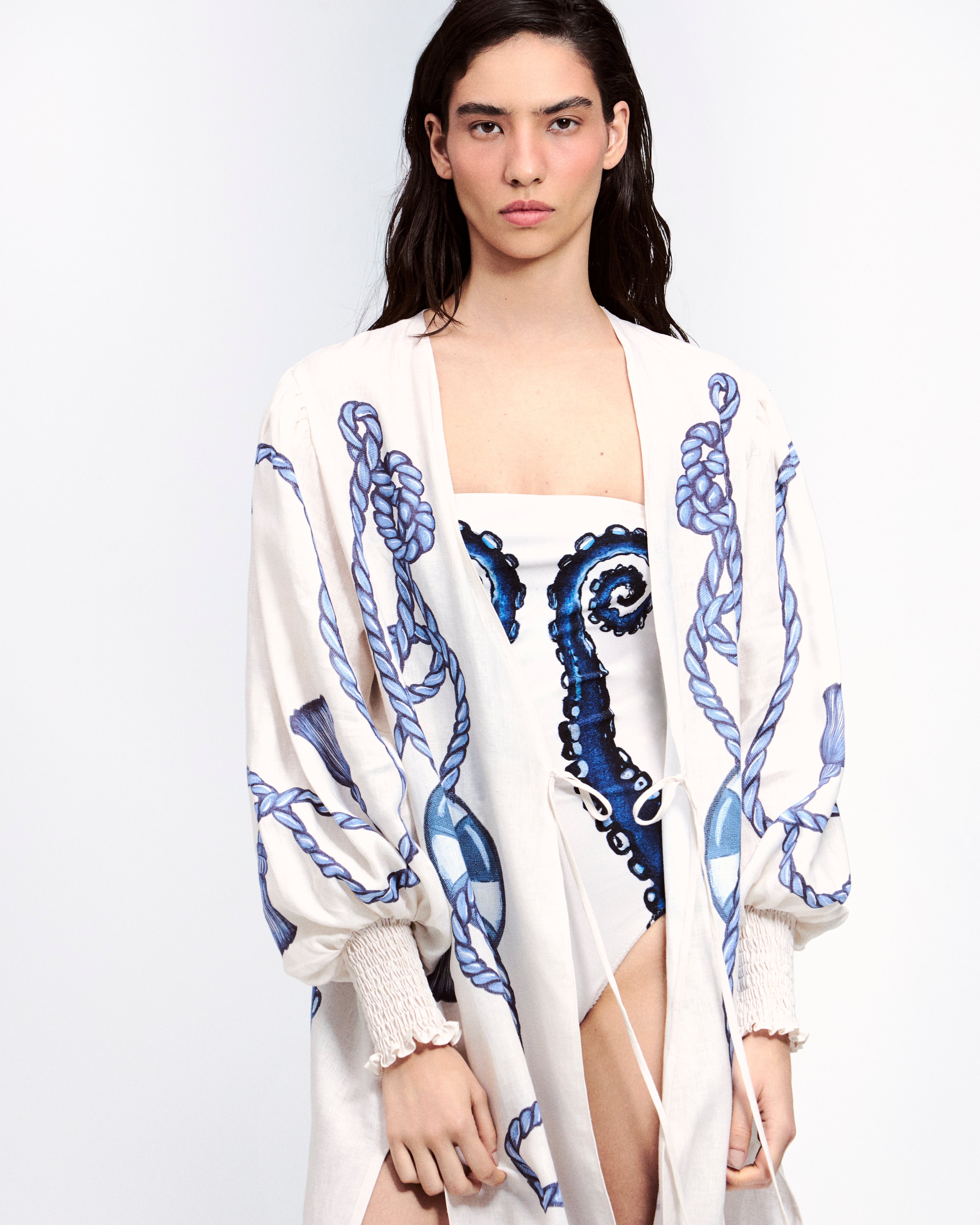 MAIÔ SEM ALÇA POLVO