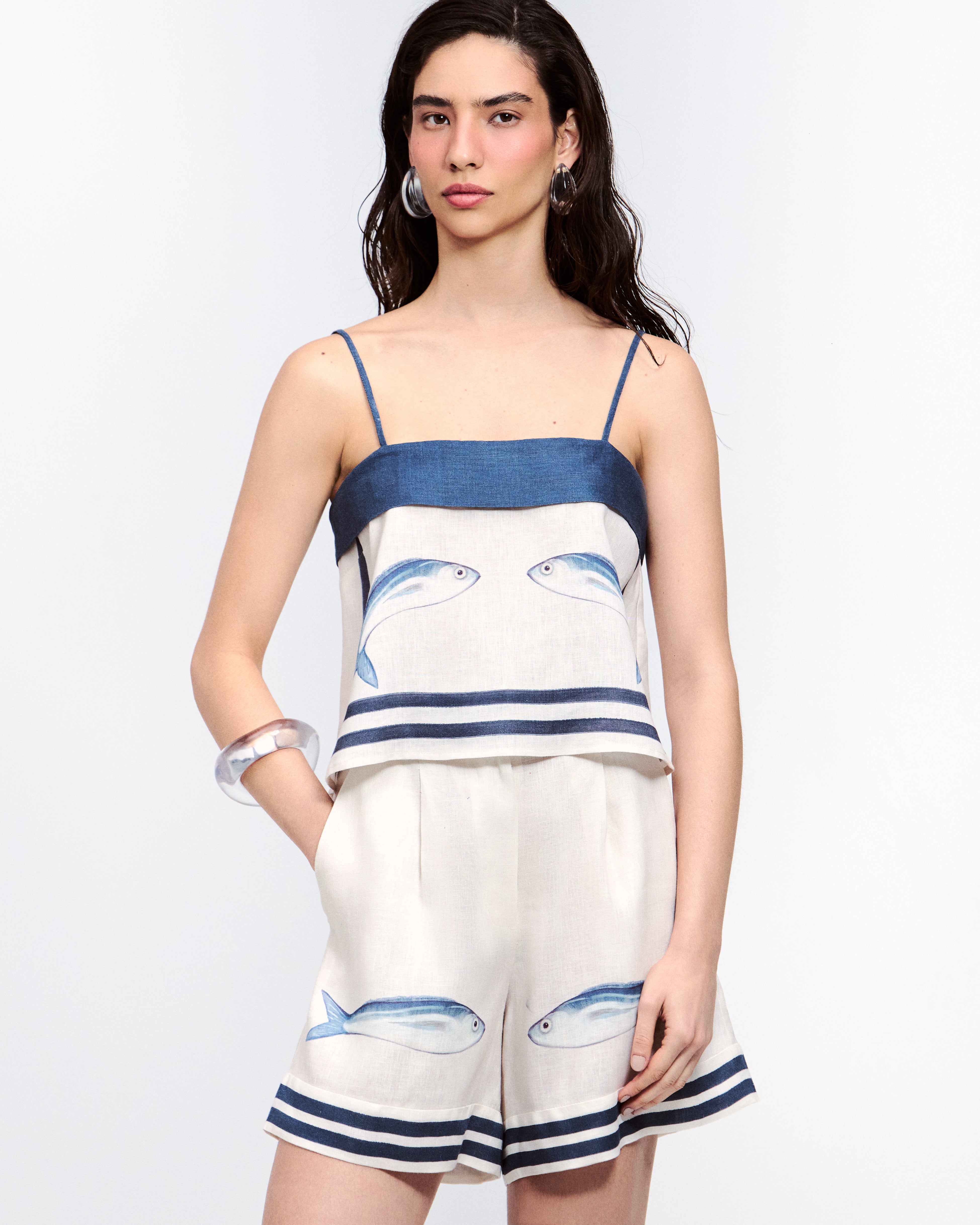 REGATA DE LINHO SARDINHA