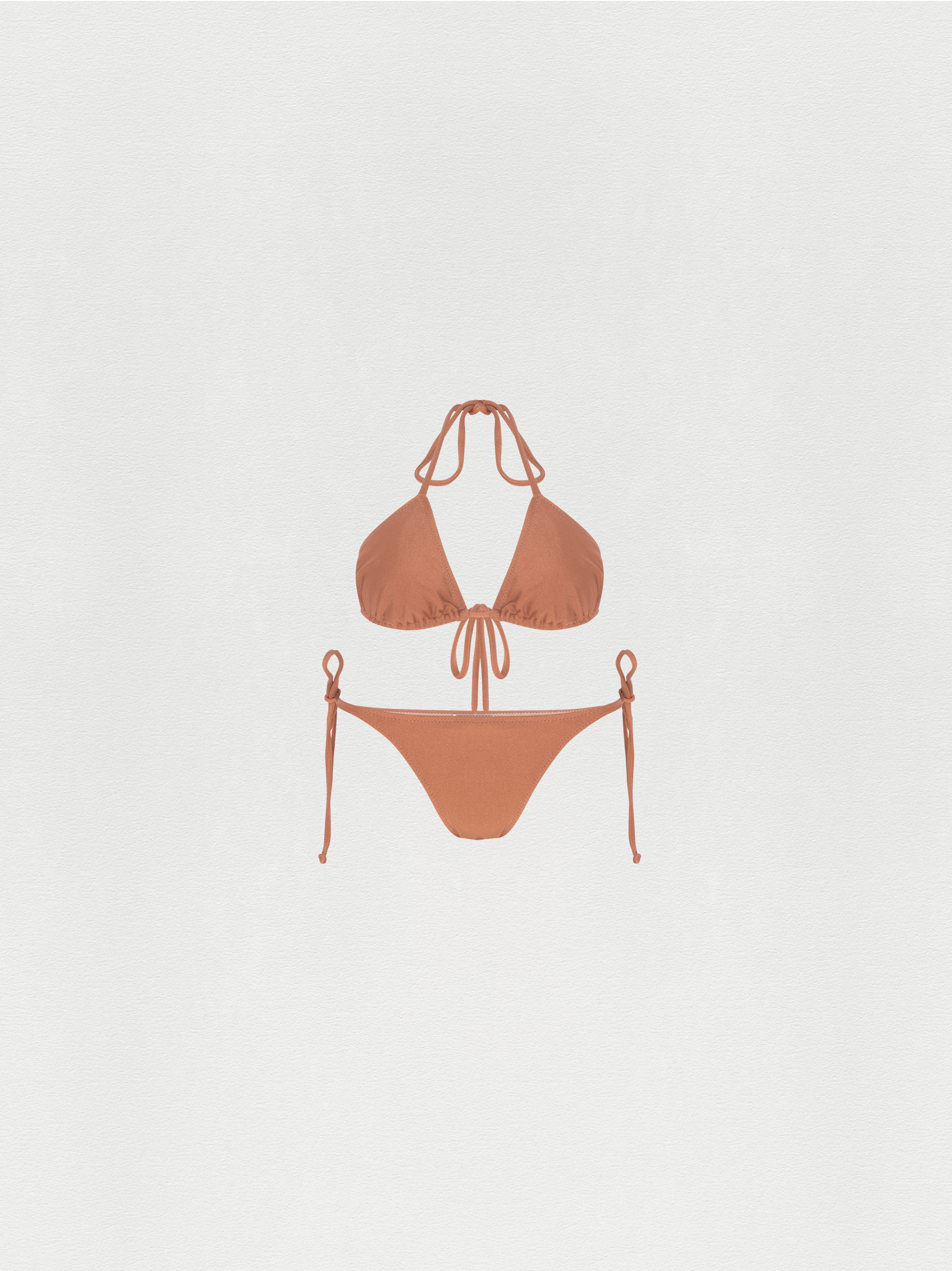 BIQUÍNI CORTININHA MARROM