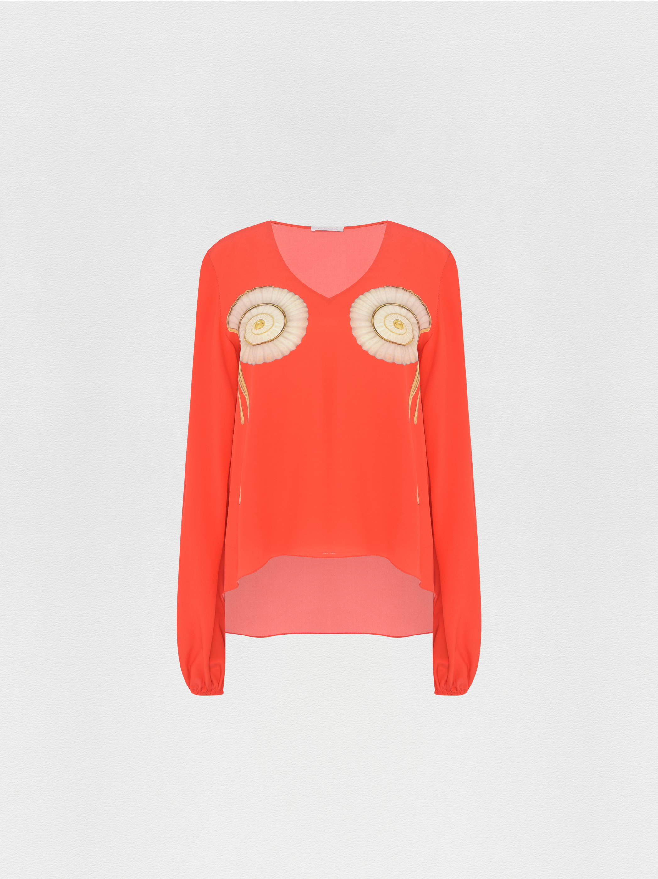 BATA SEDA CARACOL VERMELHO