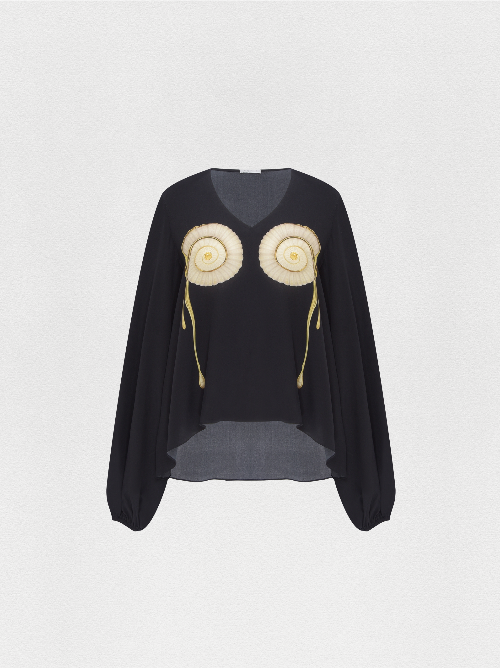 BATA SEDA CARACOL PRETO