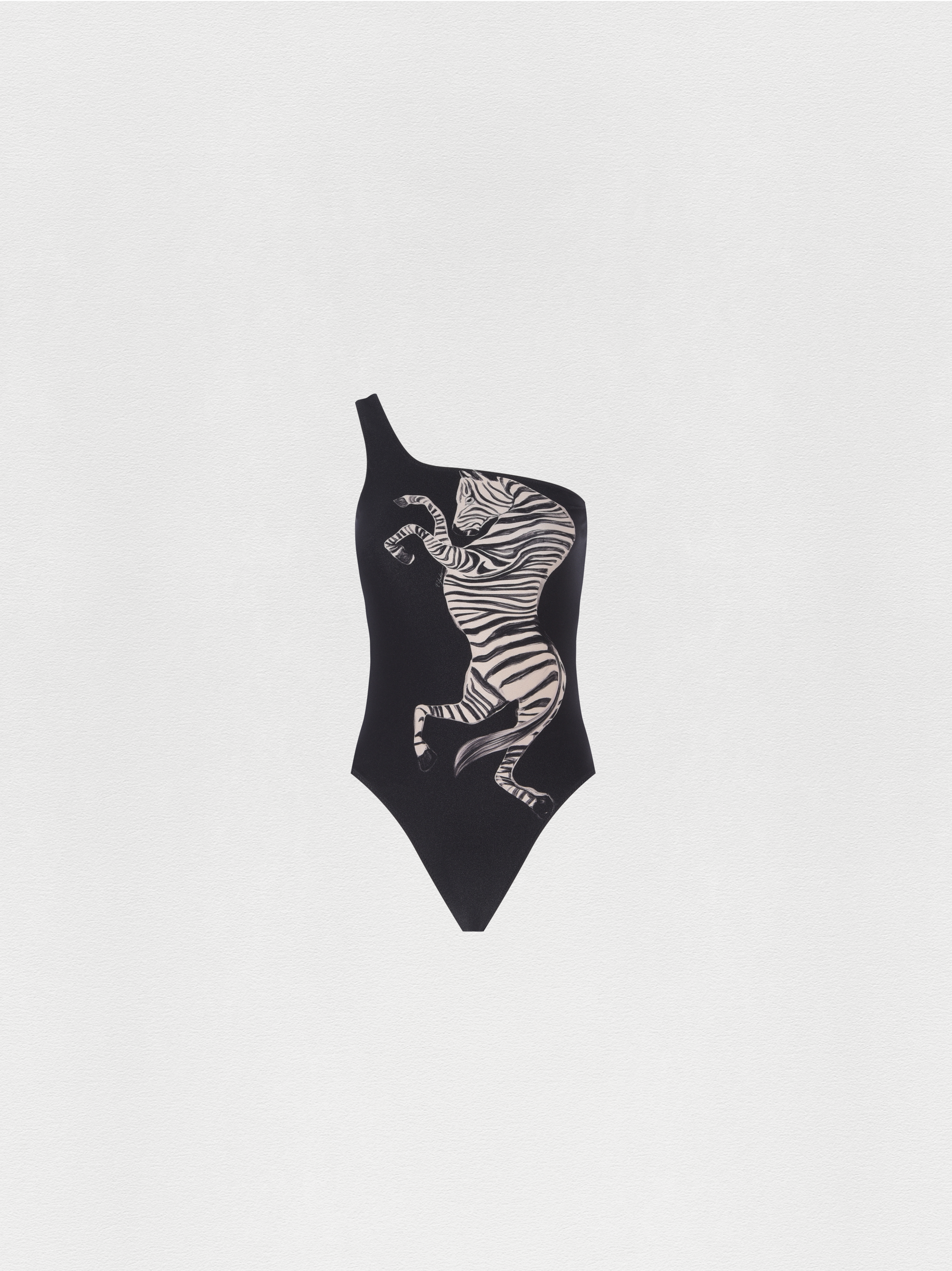 MAIÔ OMBRO SÓ ZEBRA NATURE PRETO