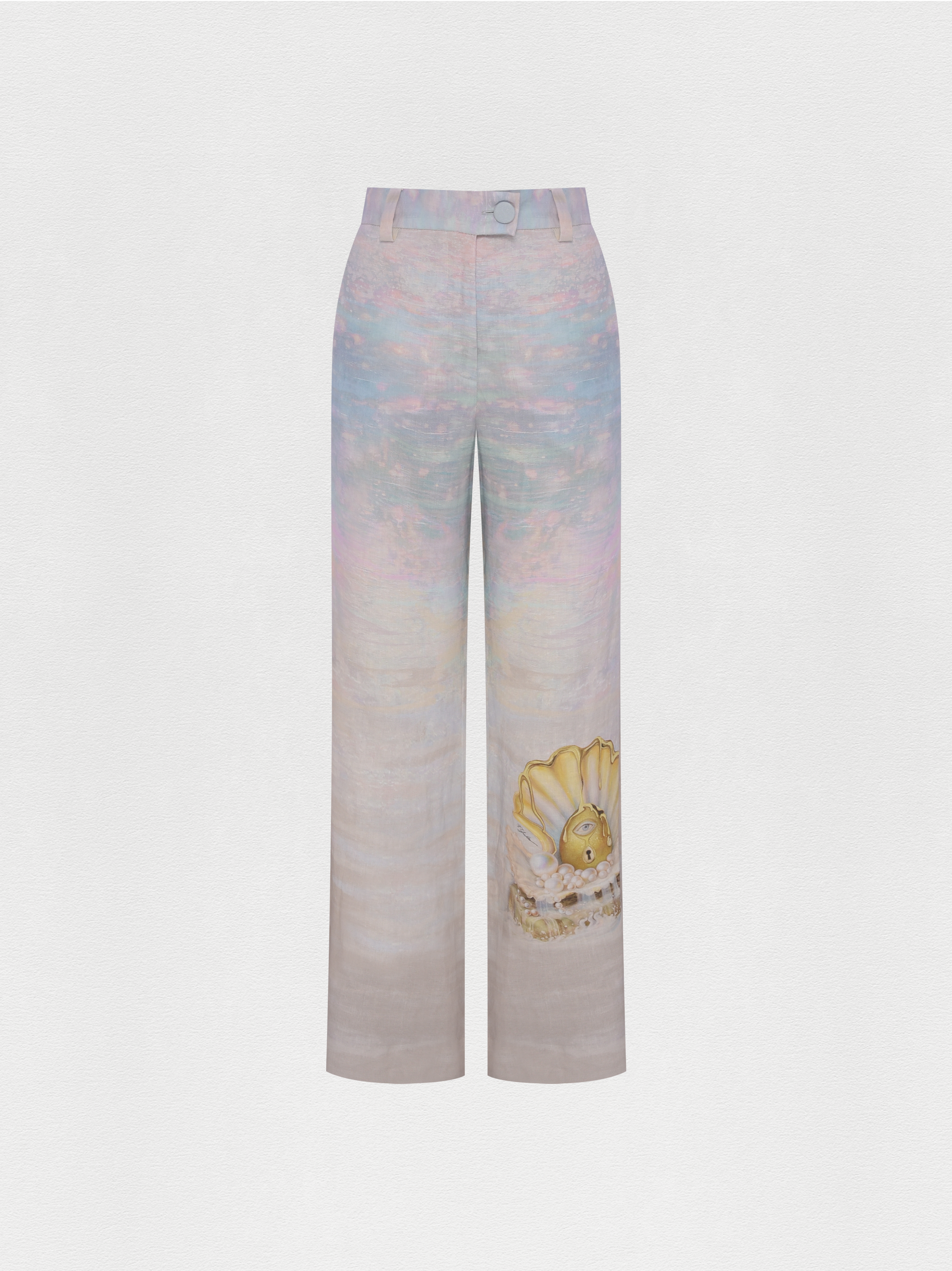 CALÇA PANTALONA LINHO OVO