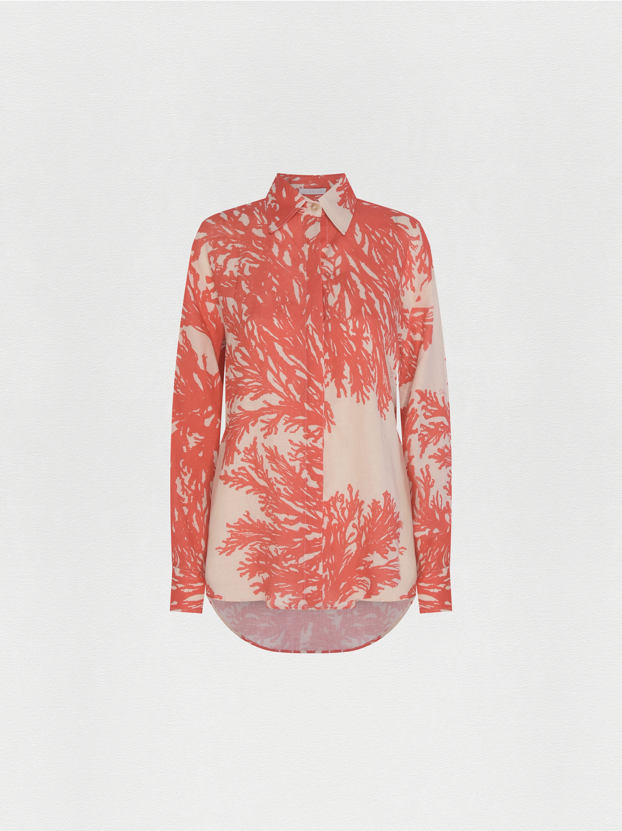 CAMISA LINHO CORAL