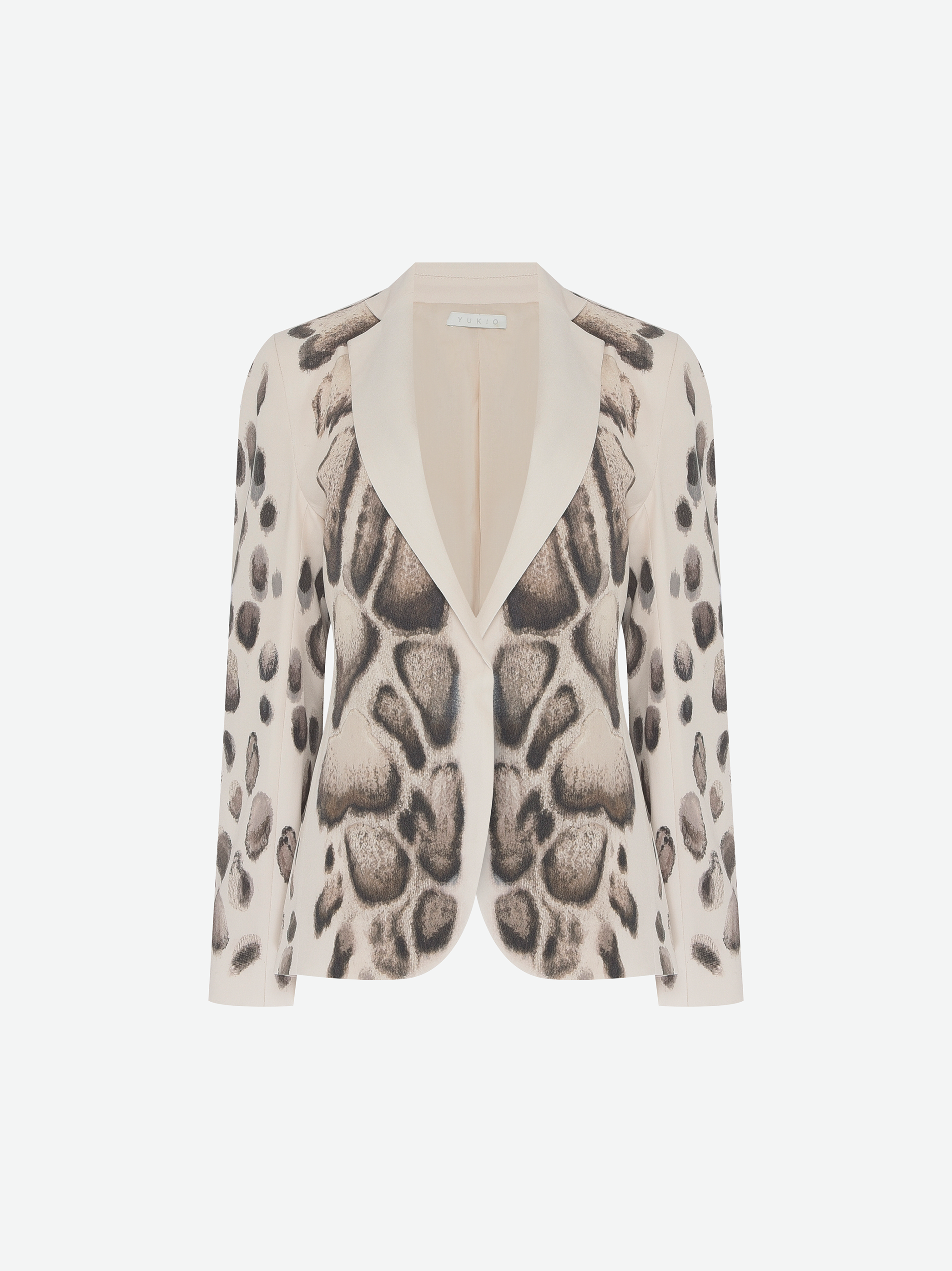 BLAZER ACINTURADO CREPE PATOU SKIN NATURAL