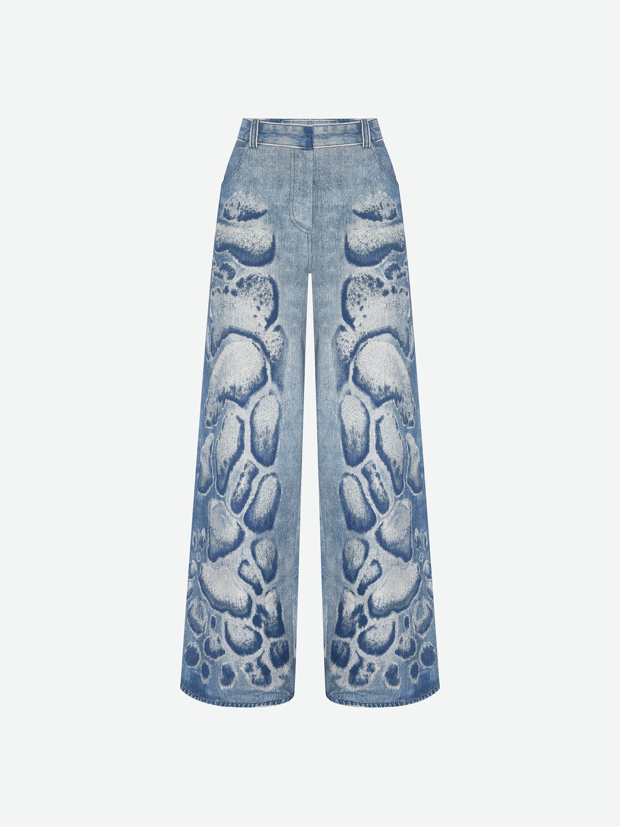 CALÇA PANTALONA SARJA  SKIN INDIGO