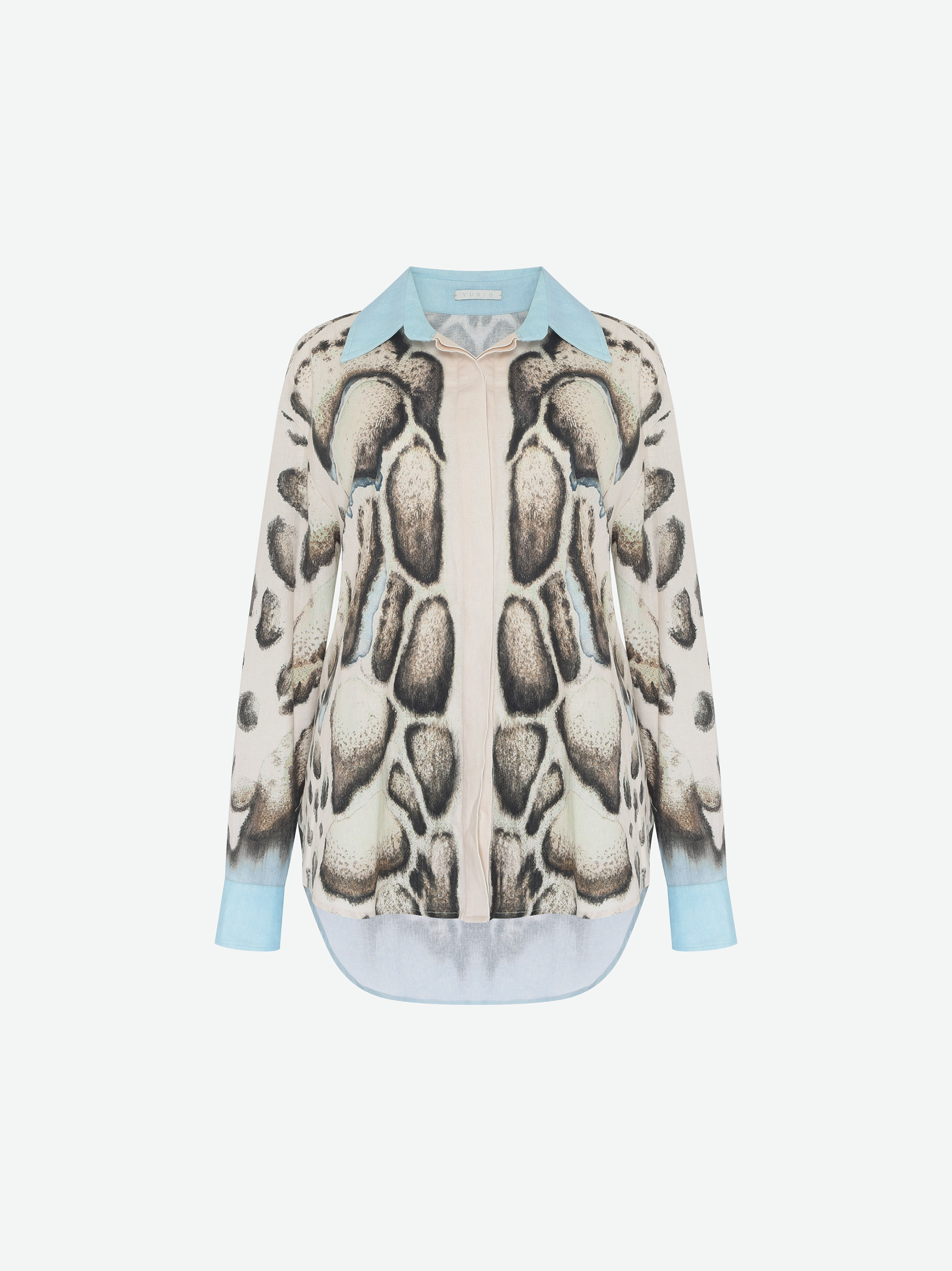 CAMISA DE LINHO SKIN BARRADO