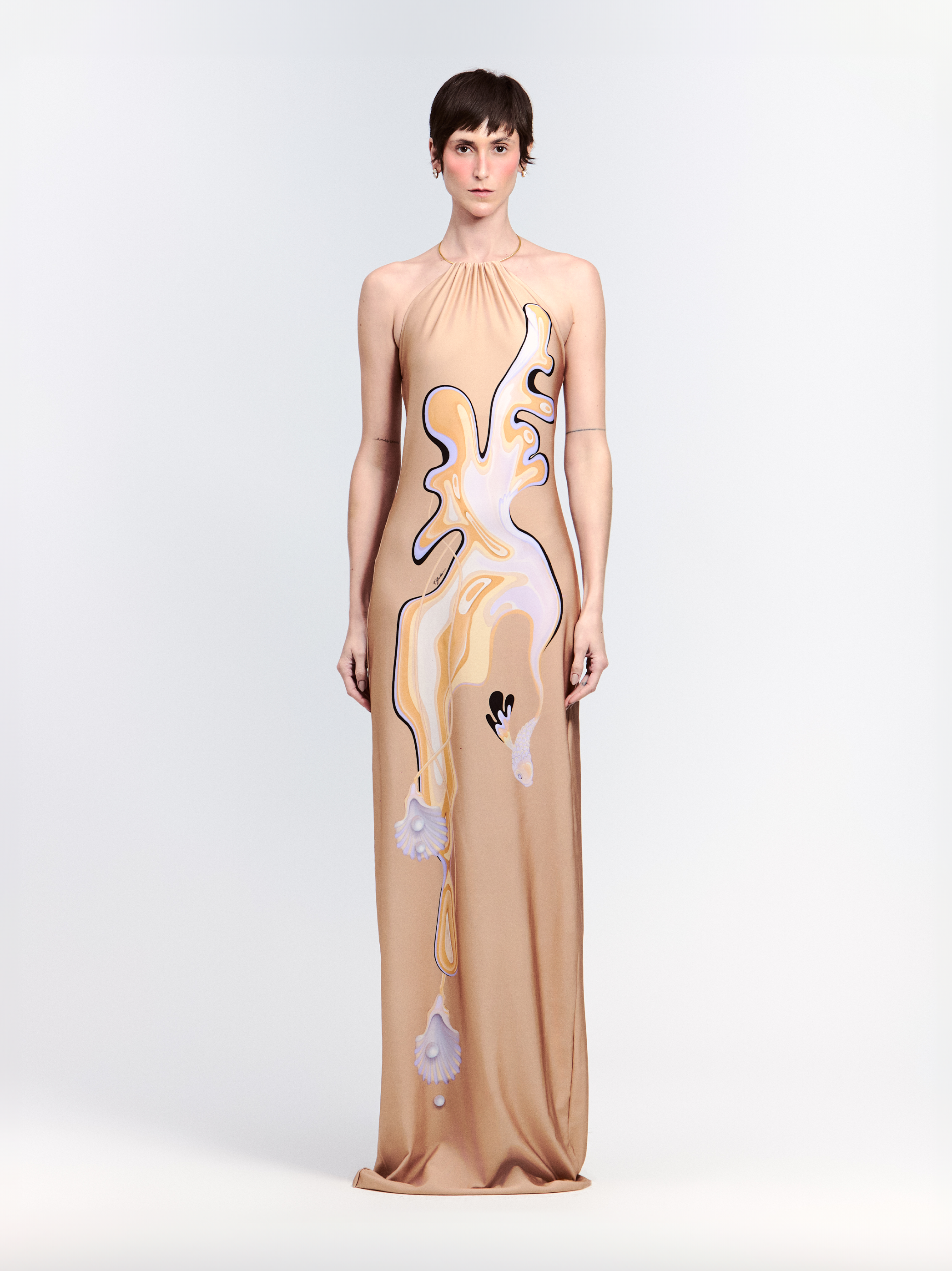 VESTIDO LONGO ARGOLA BUTTERFISH