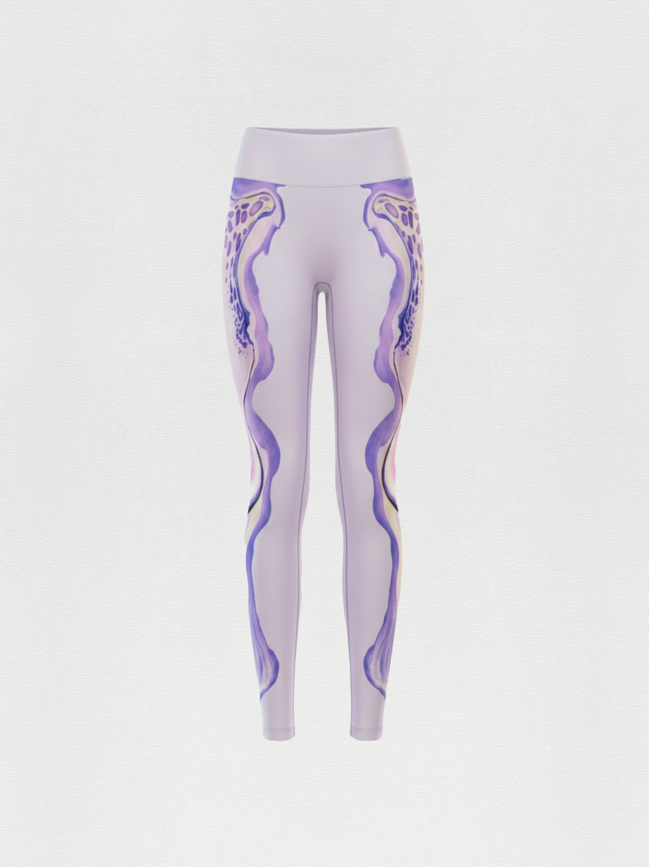 LEGGING FLORAL PURPLE