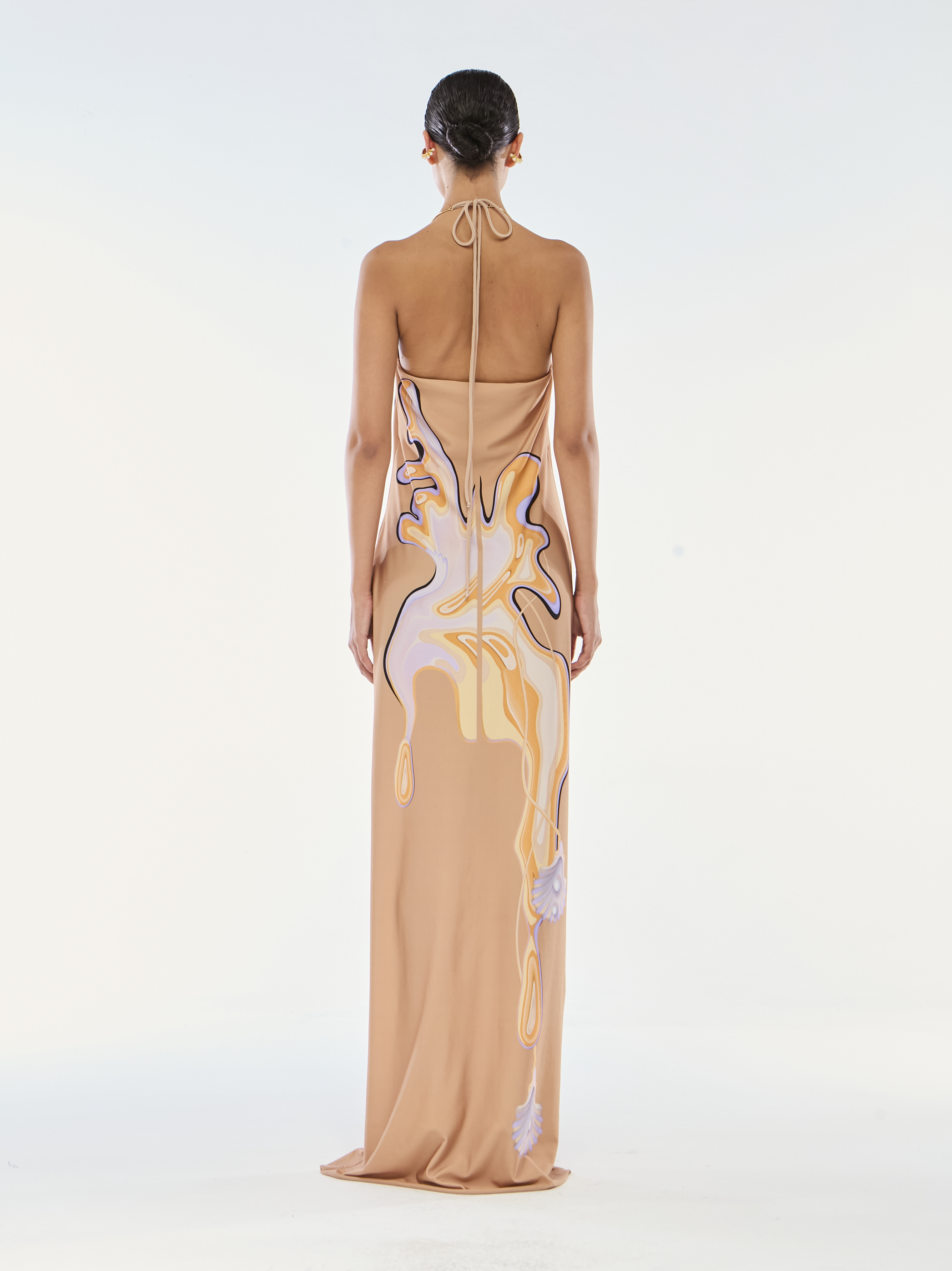 VESTIDO LONGO ARGOLA BUTTERFISH