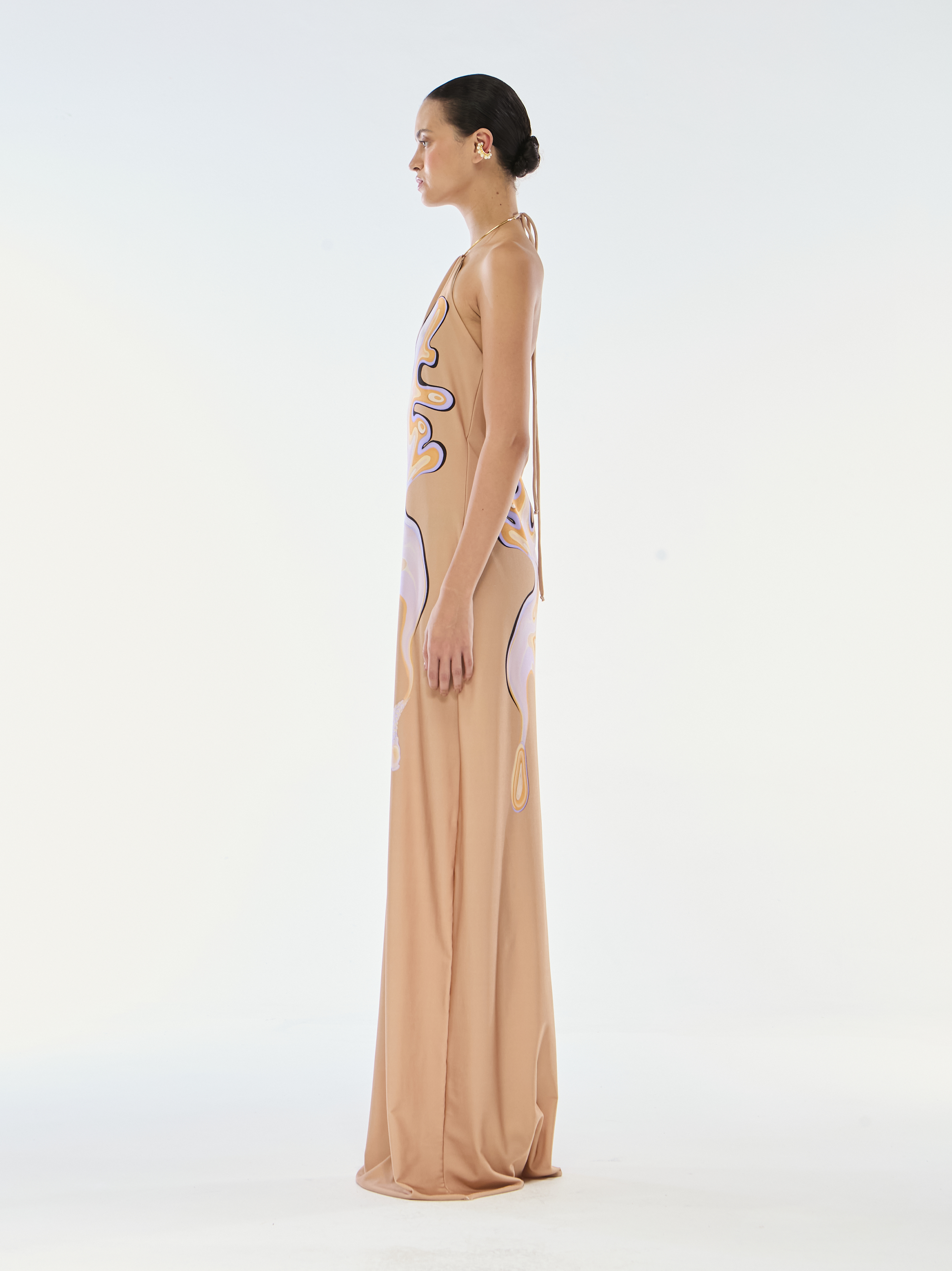 VESTIDO LONGO ARGOLA BUTTERFISH