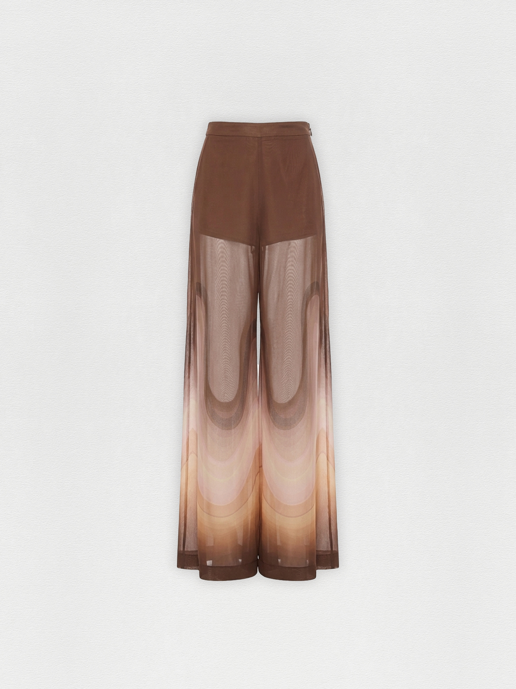 PANTALONA GEORGETTE WAVY BROWN