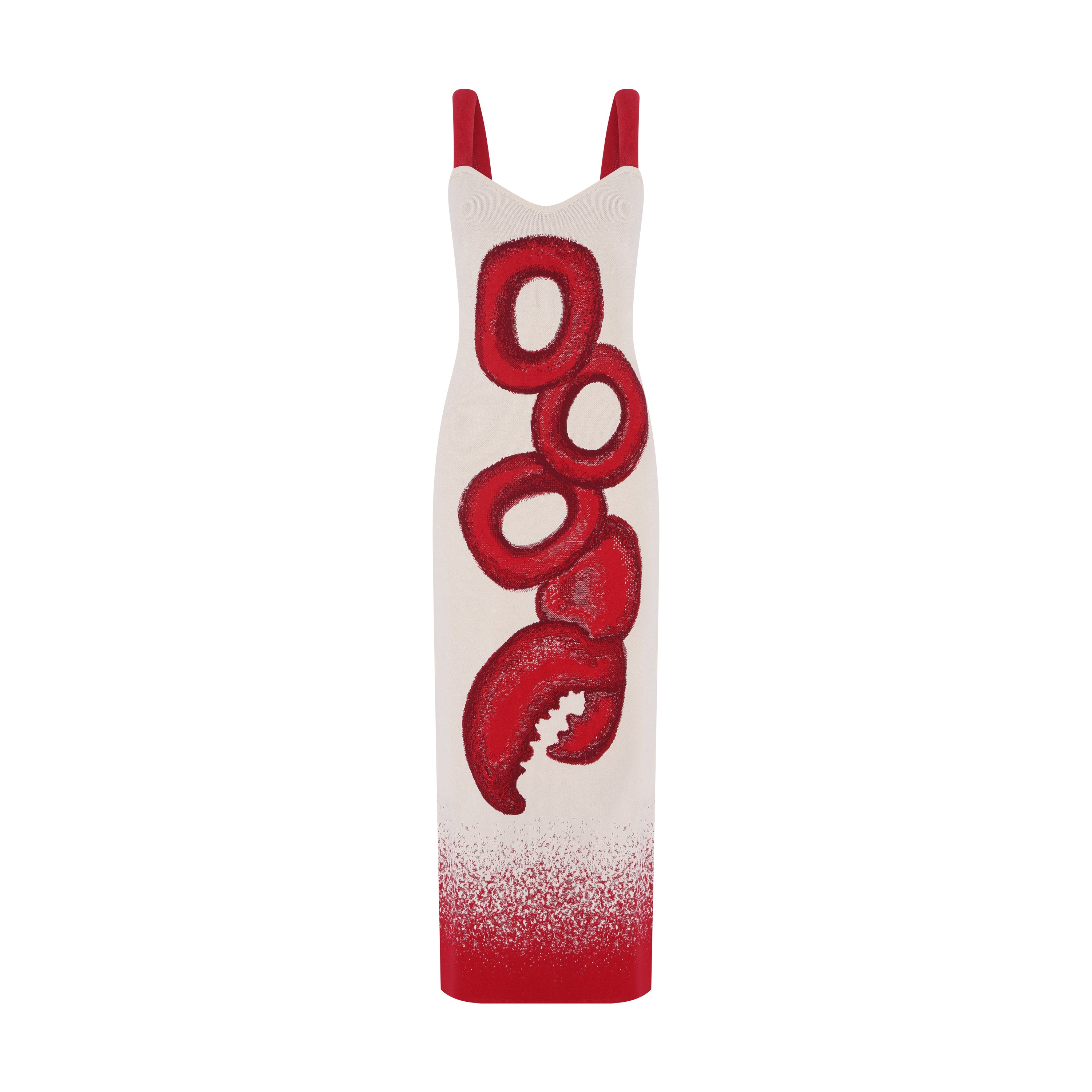 VESTIDO LONGO TRICOT LOBSTER