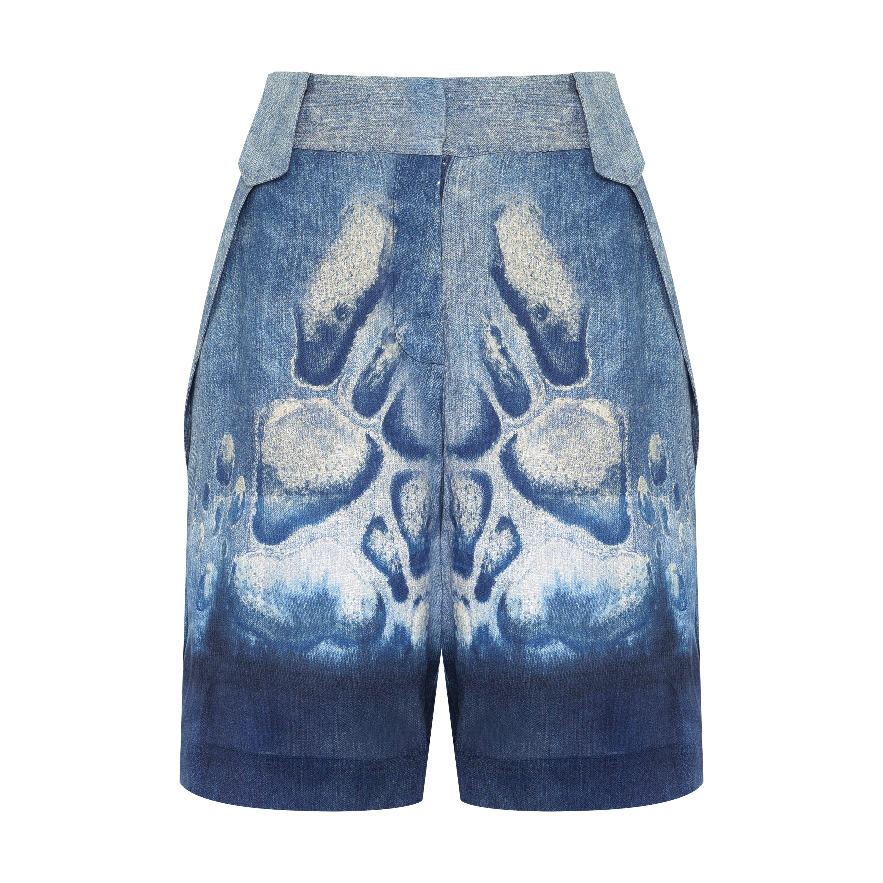 BERMUDA LINHO SKIN INDIGO