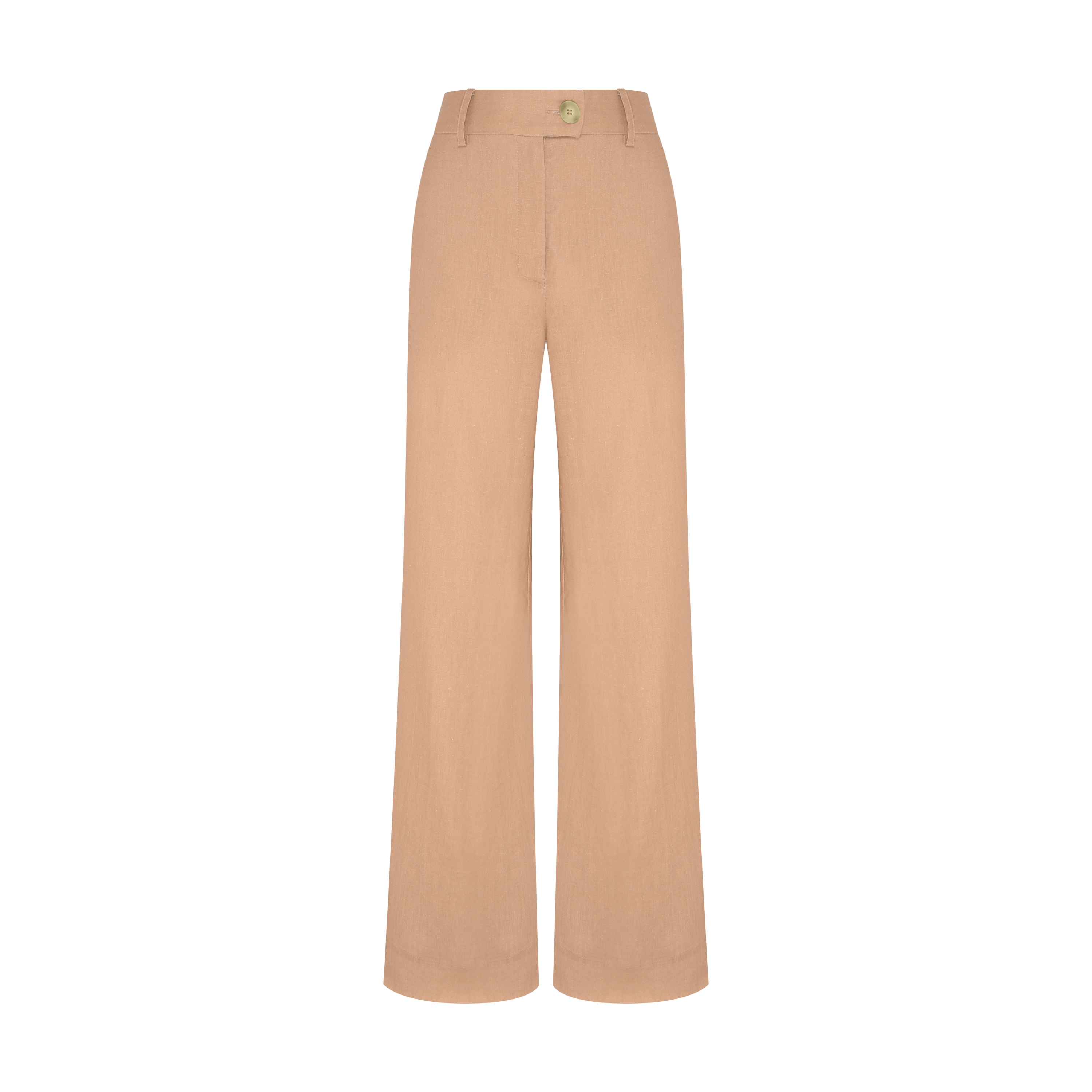 CALÇA PANTALONA LINHO GUEPARDO MARROM