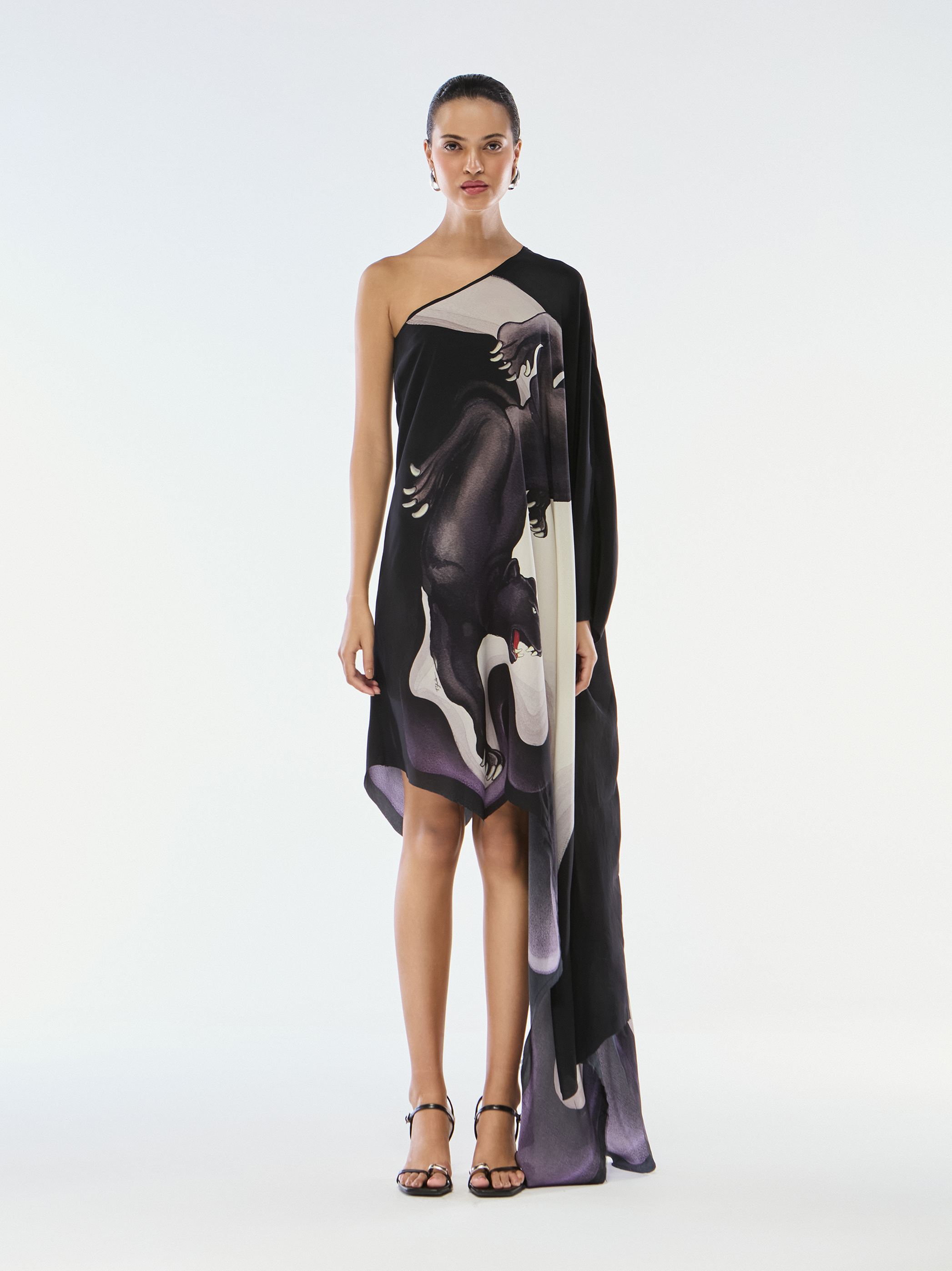 KAFTAN SEDA PANTERA WAVE