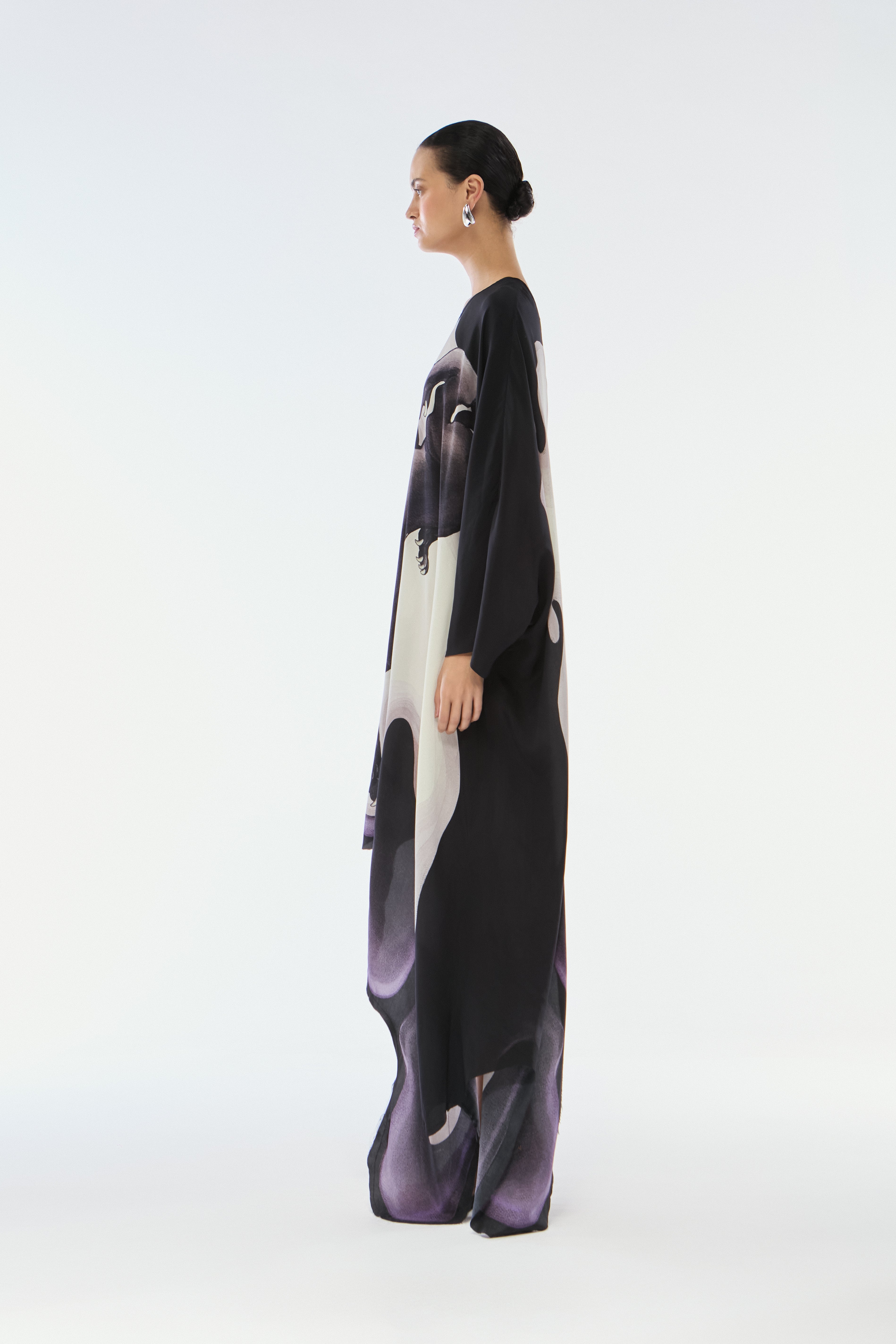 KAFTAN SEDA PANTERA WAVE