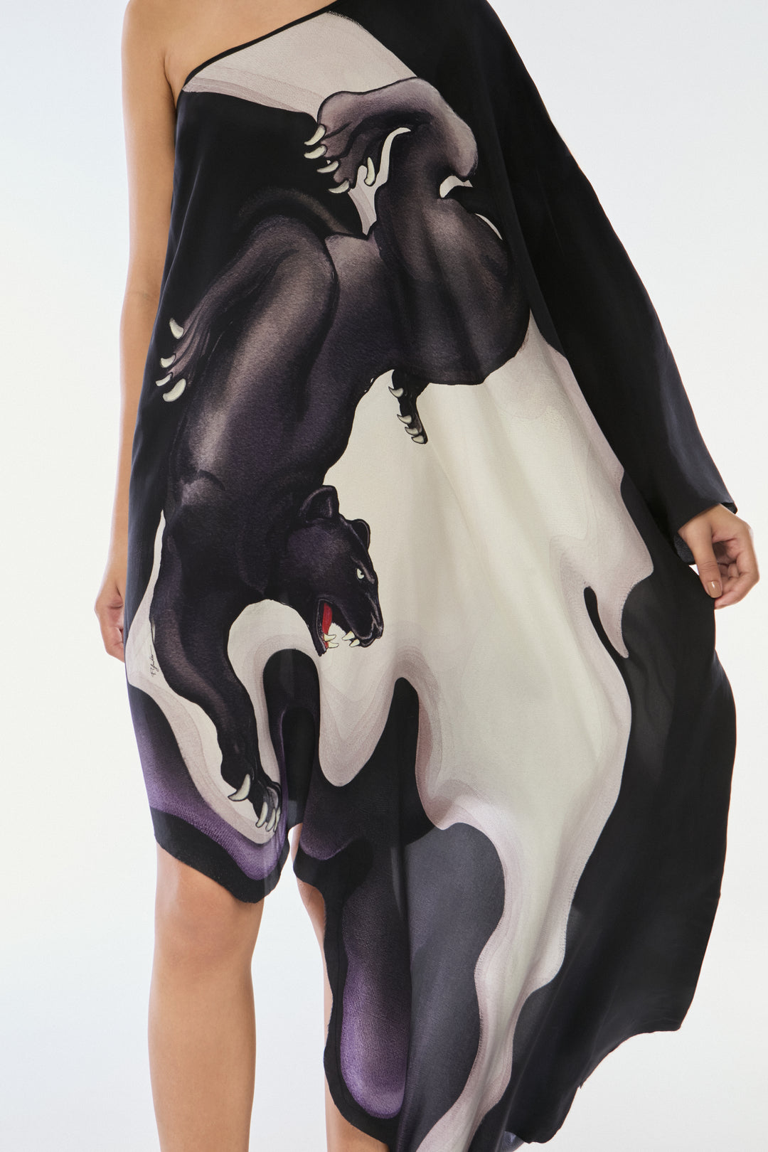 KAFTAN SEDA PANTERA WAVE