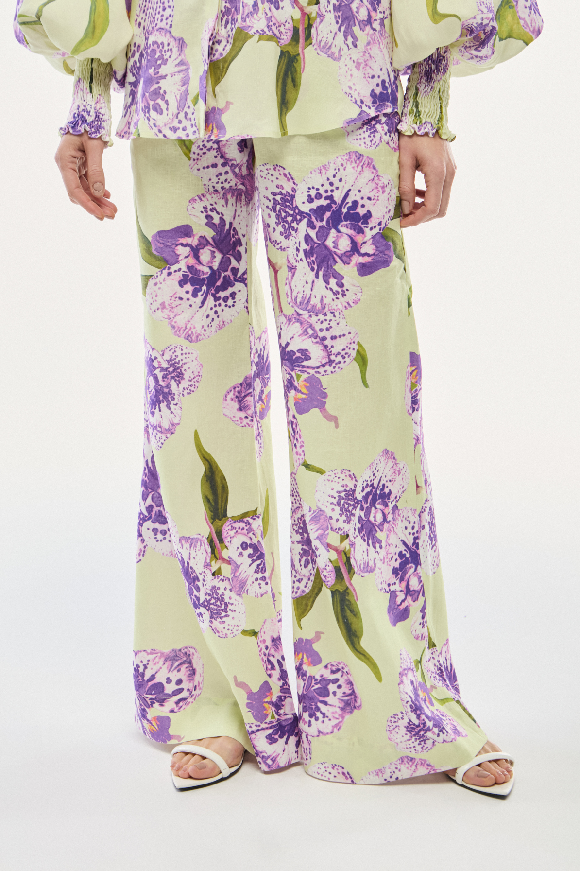 CALÇA PANTALONA LINHO ORQUÍDEA