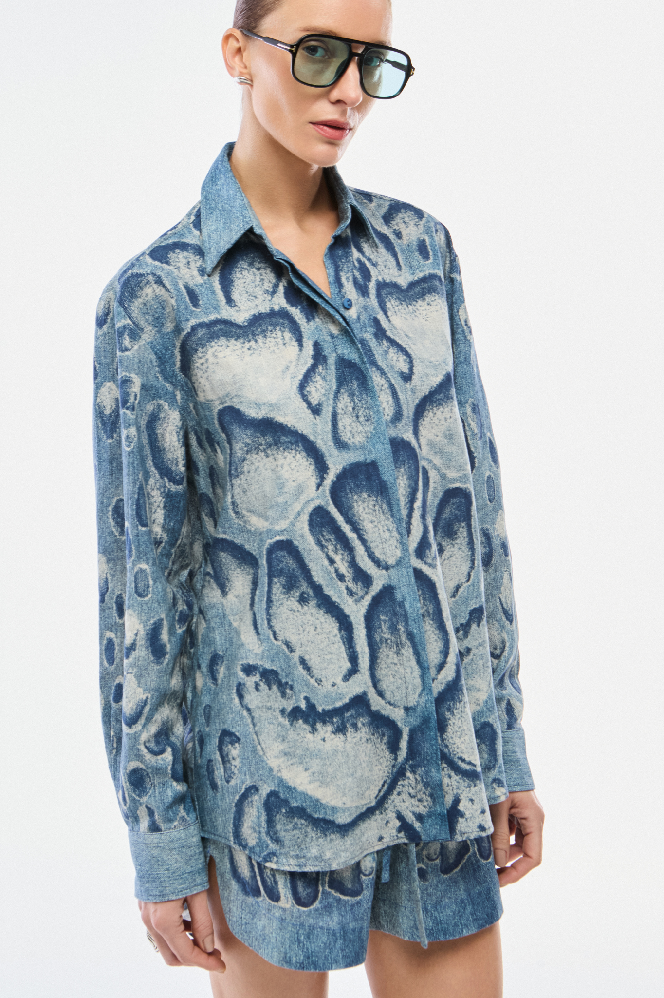 CAMISA LINHO SKIN INDIGO