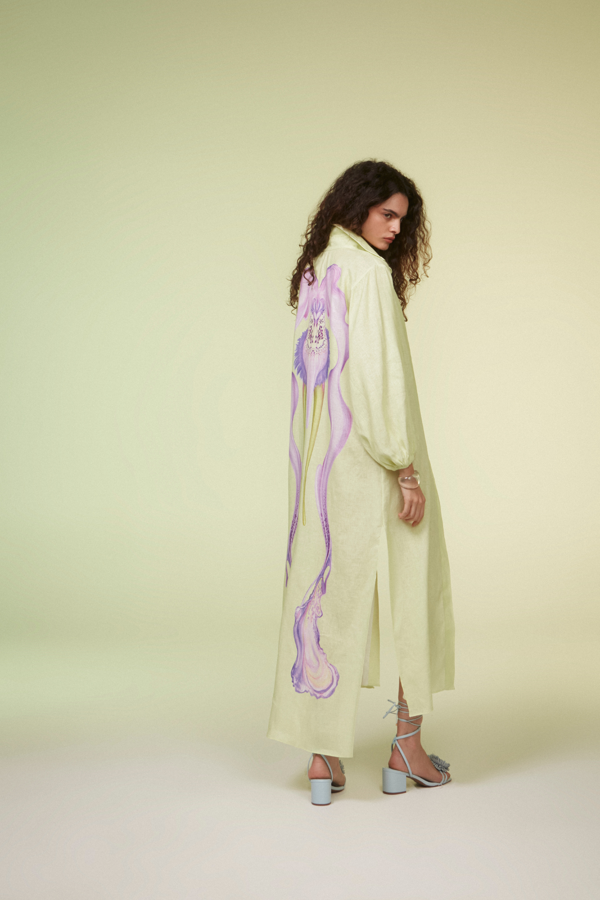 CHEMISE LINHO FLORAL CITRUS