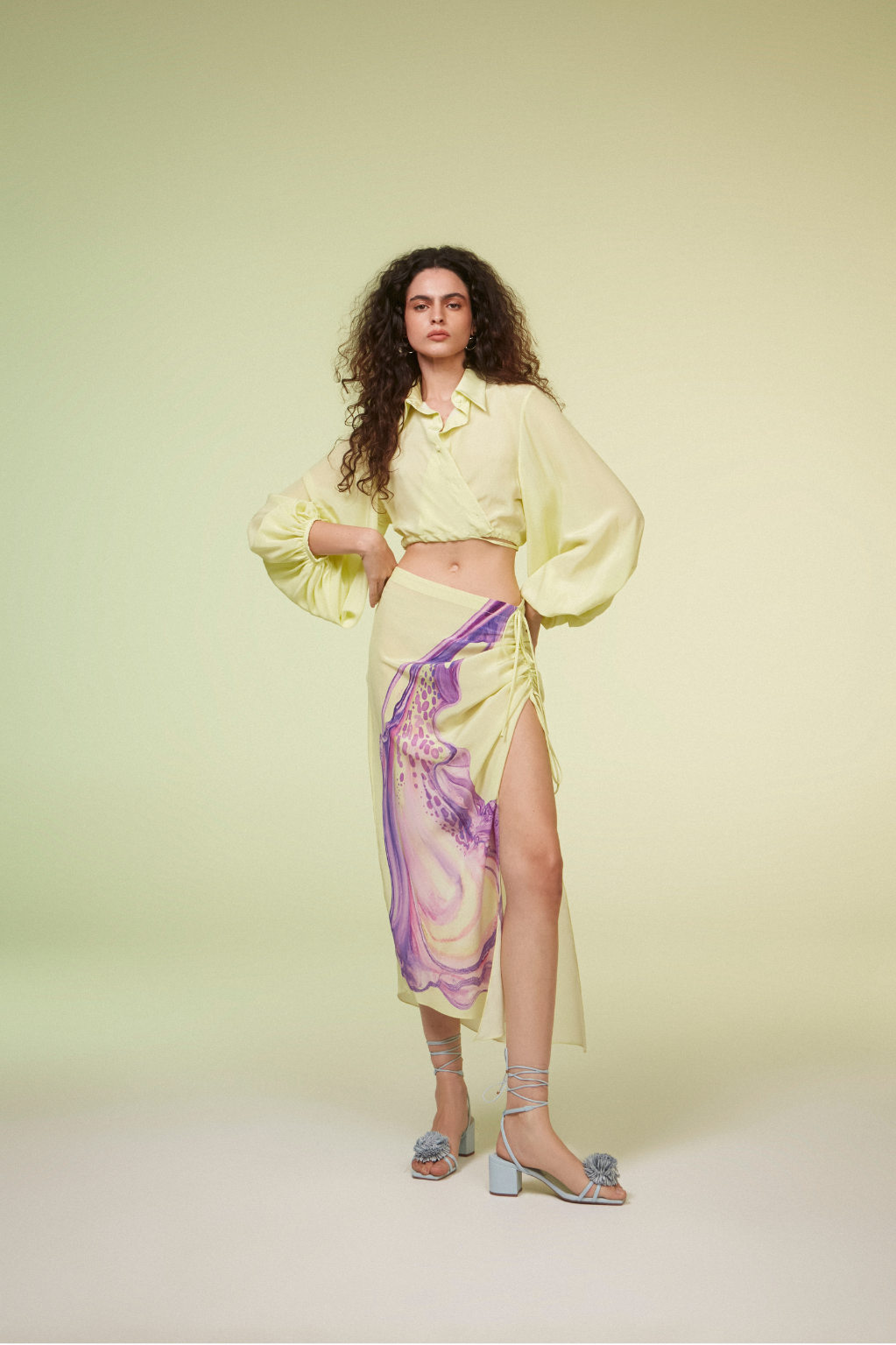 CAMISA CROPPED CITRUS