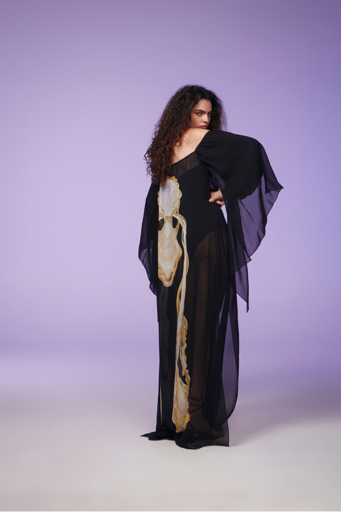 KAFTAN REGATA IRIS BLACK