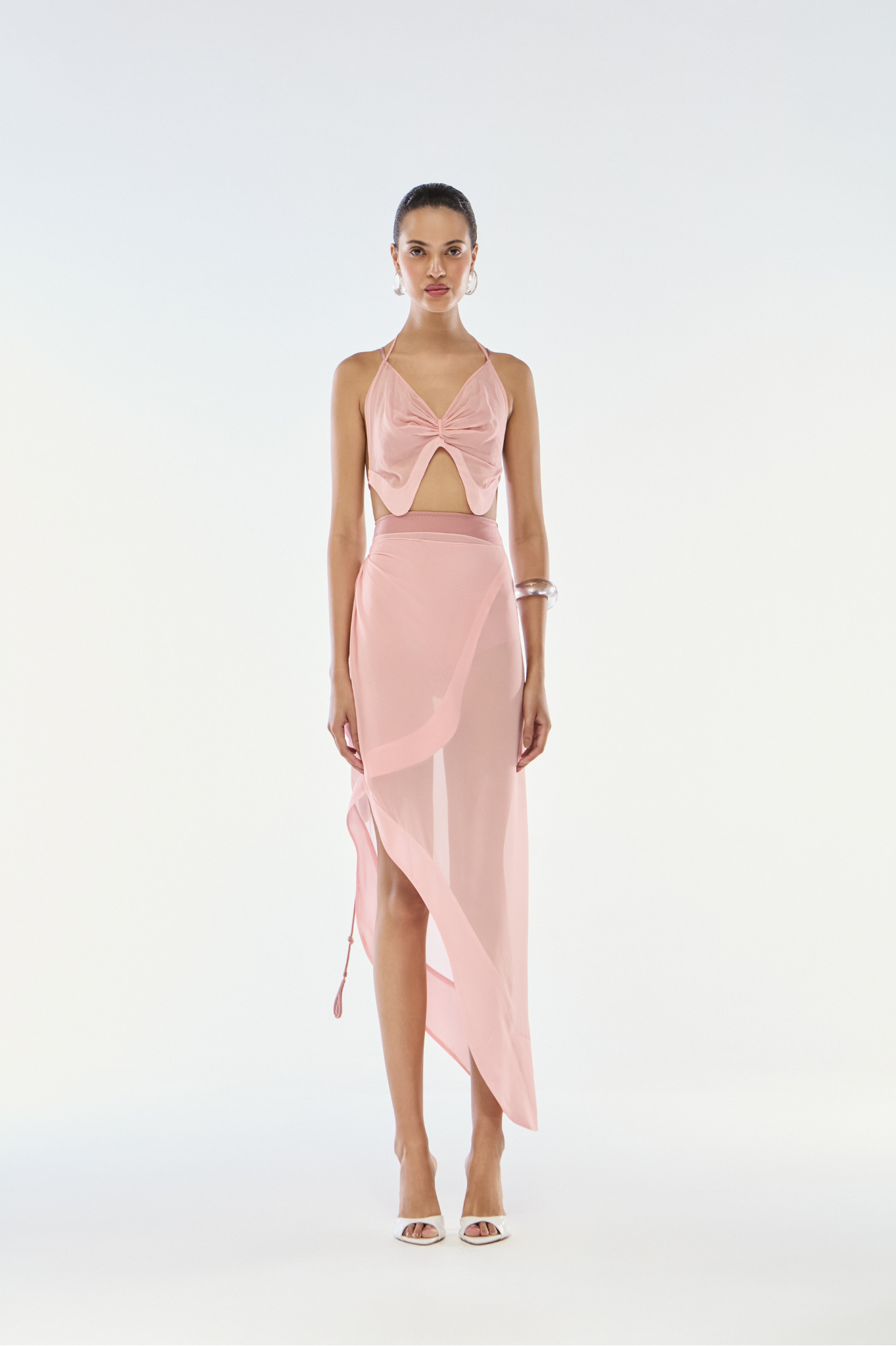 SAIA PAREÔ GEORGETTE ROSA