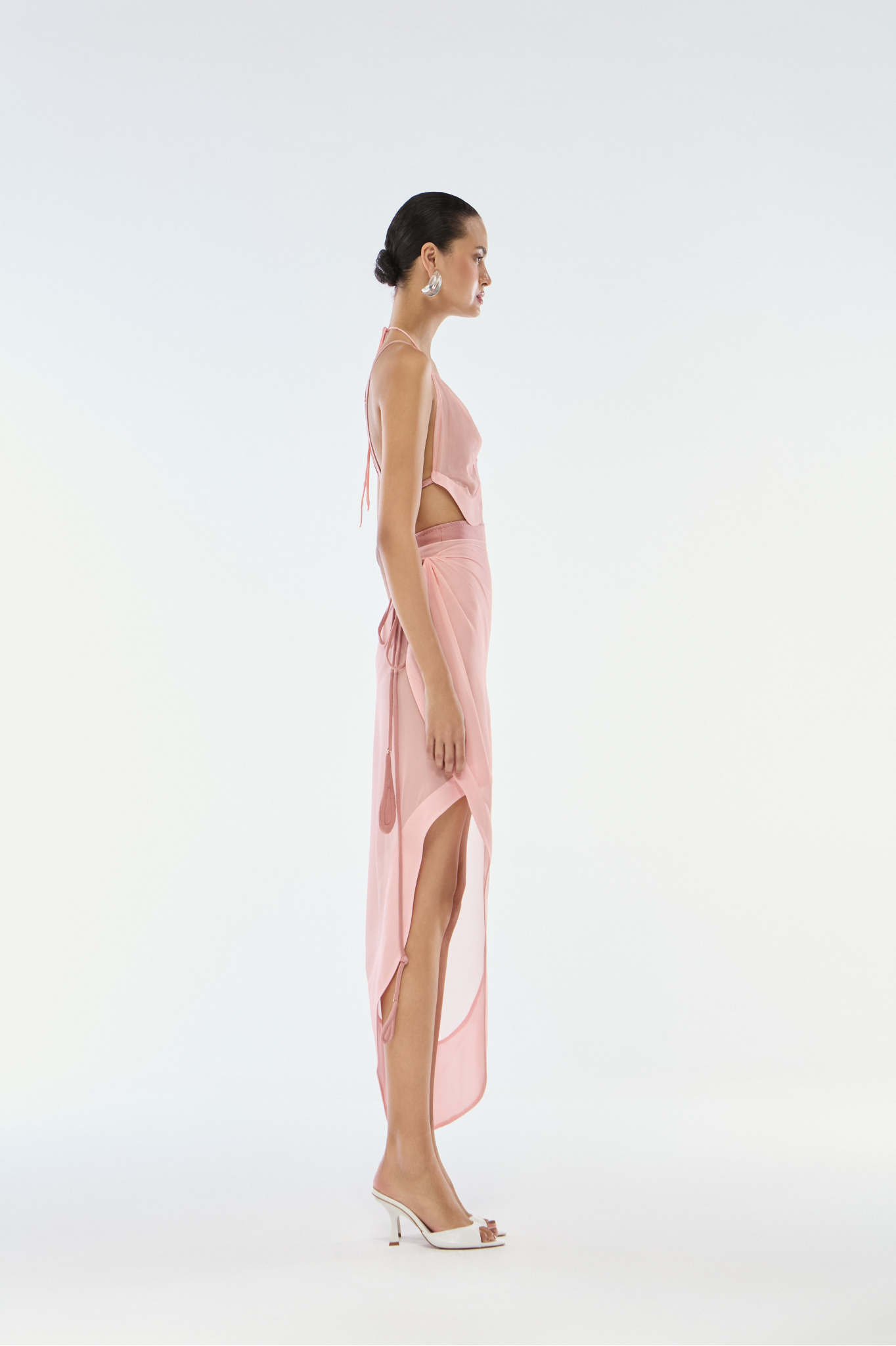 SAIA PAREÔ GEORGETTE ROSA