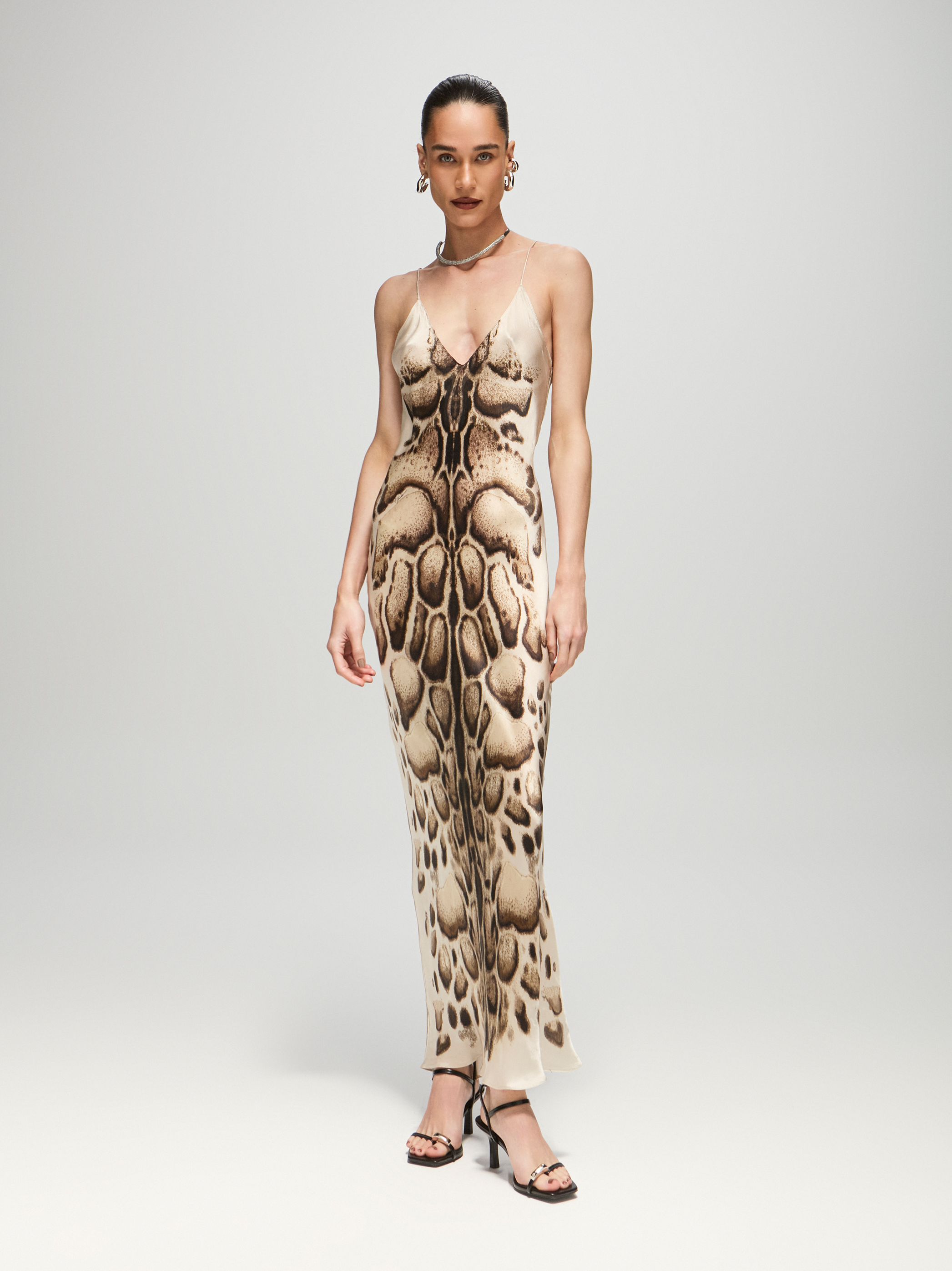 SLIP DRESS CETIM DE SEDA SKIN NATURAL